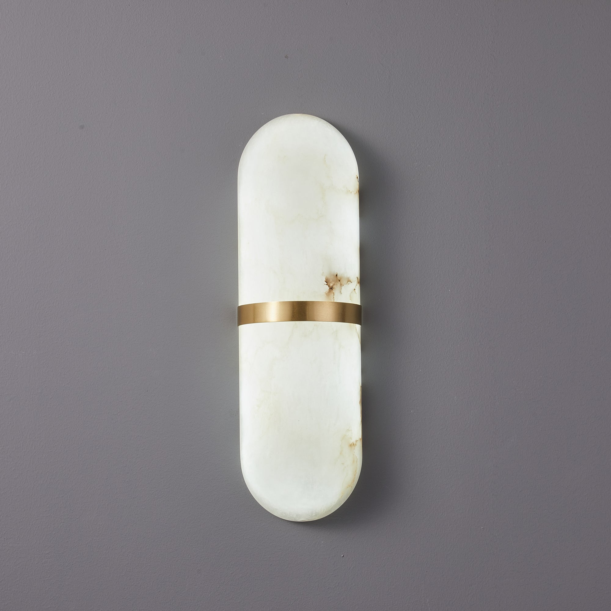 Noxen Luxury Pill Alabaster Wall Lamp-Neutral Decor
