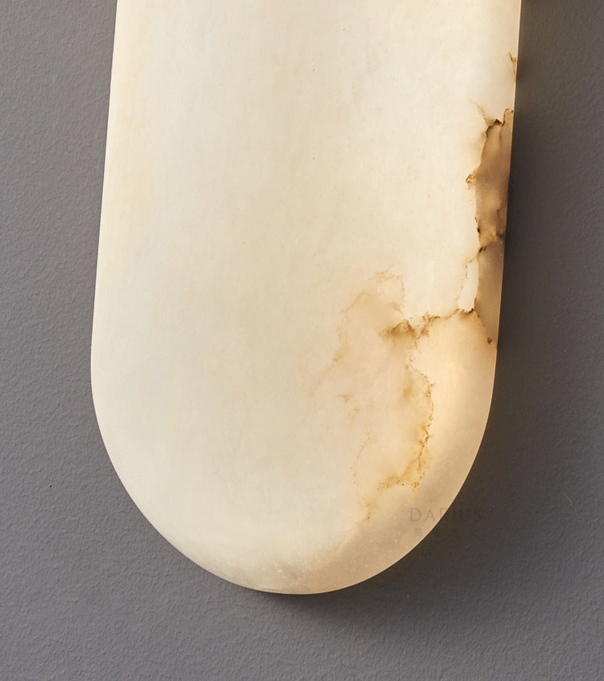 Noxen Luxury Pill Alabaster Wall Lamp-Neutral Decor