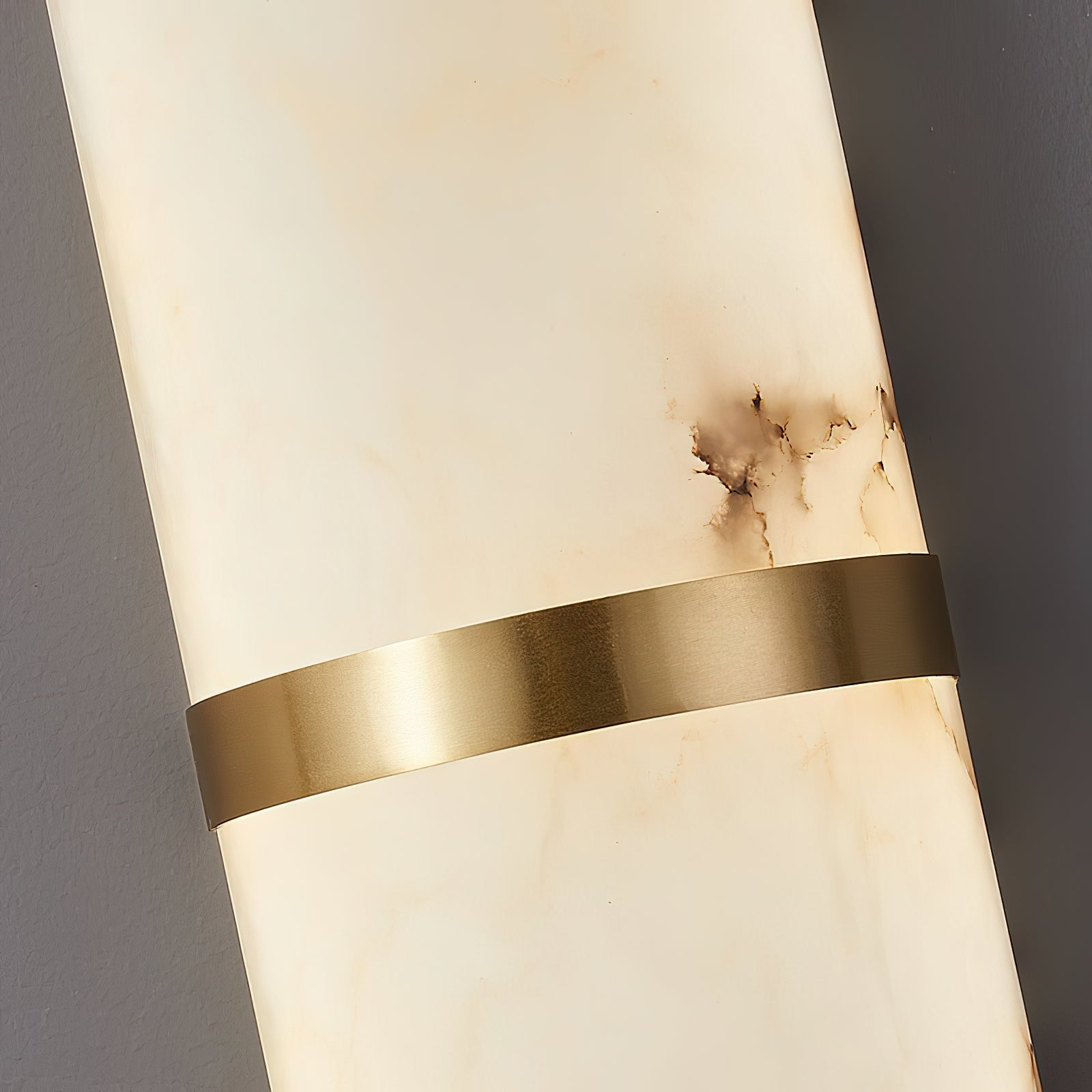 Noxen Luxury Pill Alabaster Wall Lamp-Neutral Decor
