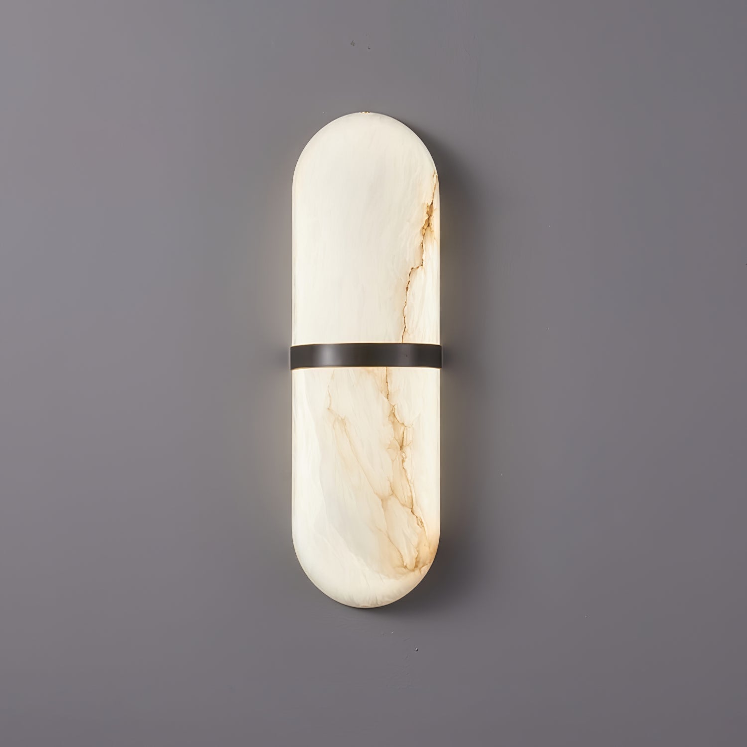 Vitheion Minimalist Alabaster Wall Light-Neutral Decor