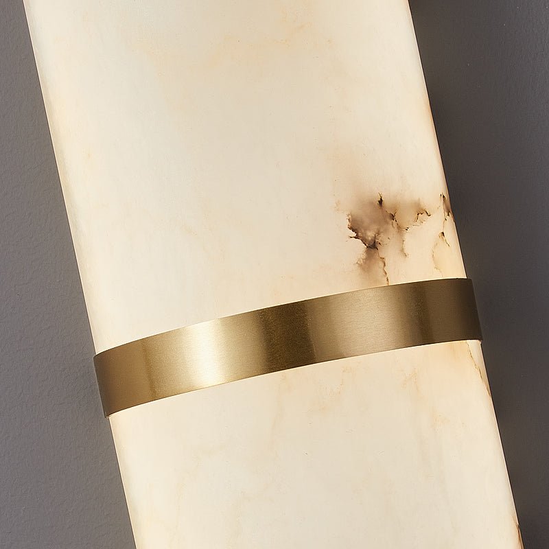 Vitheion Minimalist Alabaster Wall Light-Neutral Decor