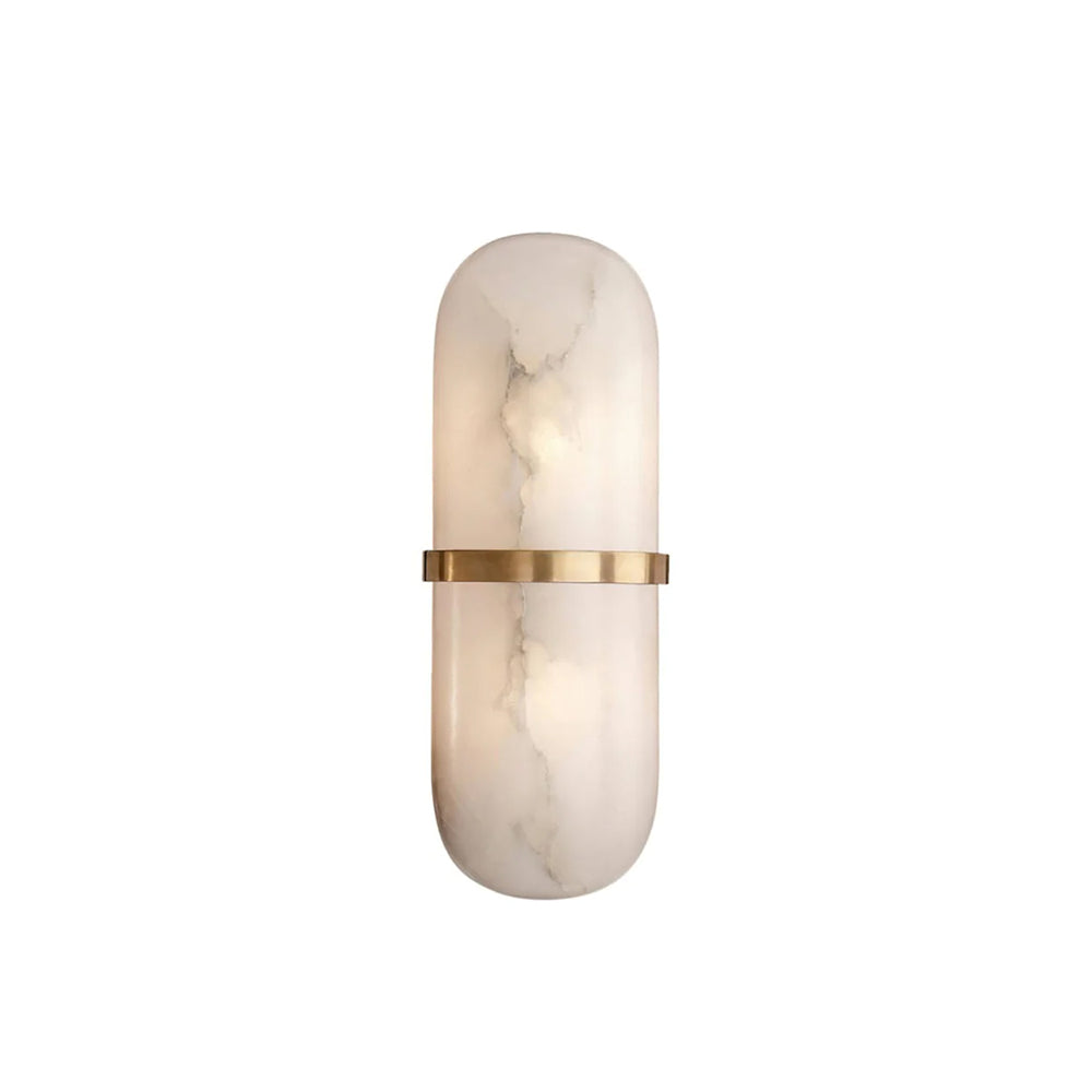 Vitheion Minimalist Alabaster Wall Light-Neutral Decor