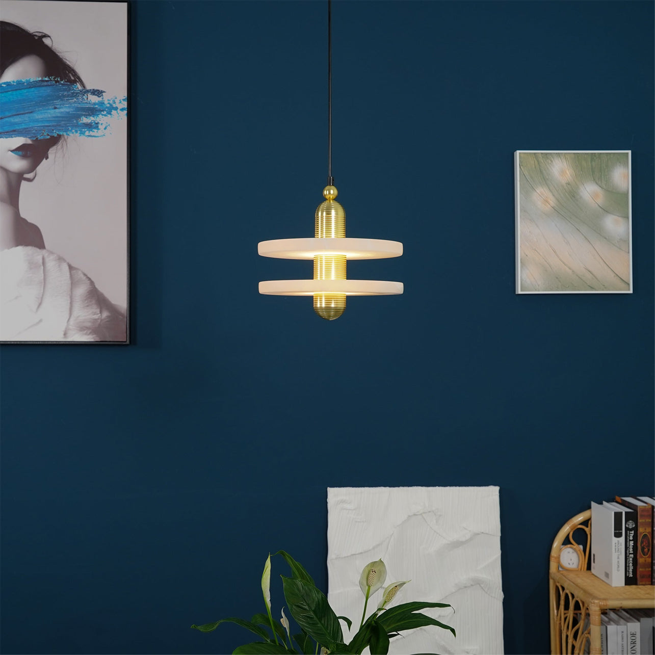 Alabaster Planes Pendant Lamp