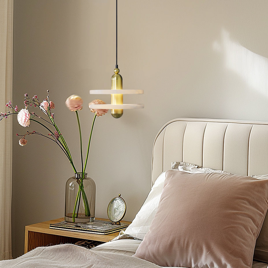 Alabaster Planes Pendant Lamp