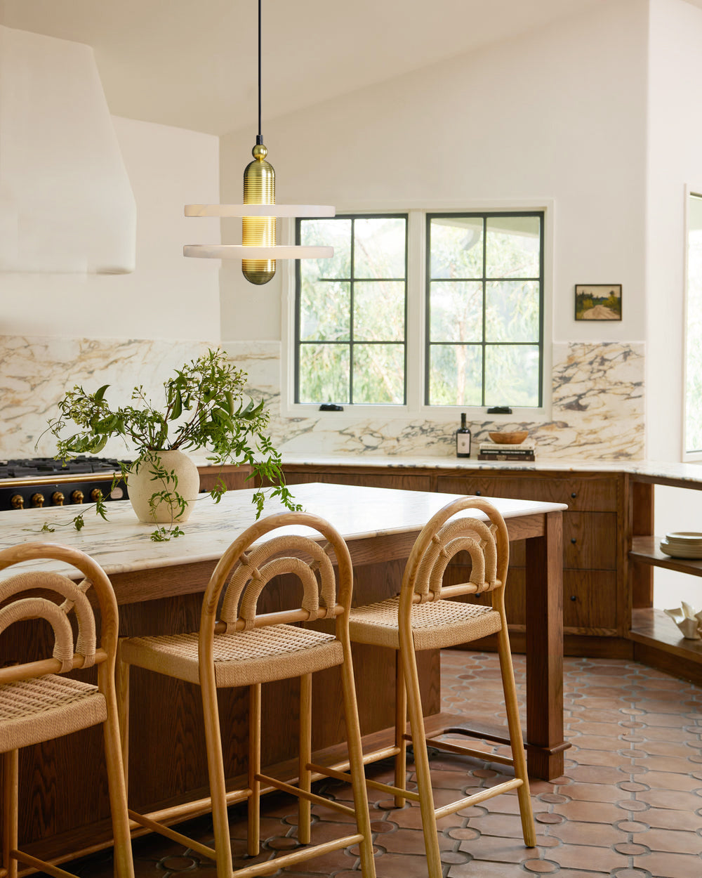 Alabaster Planes Pendant Lamp