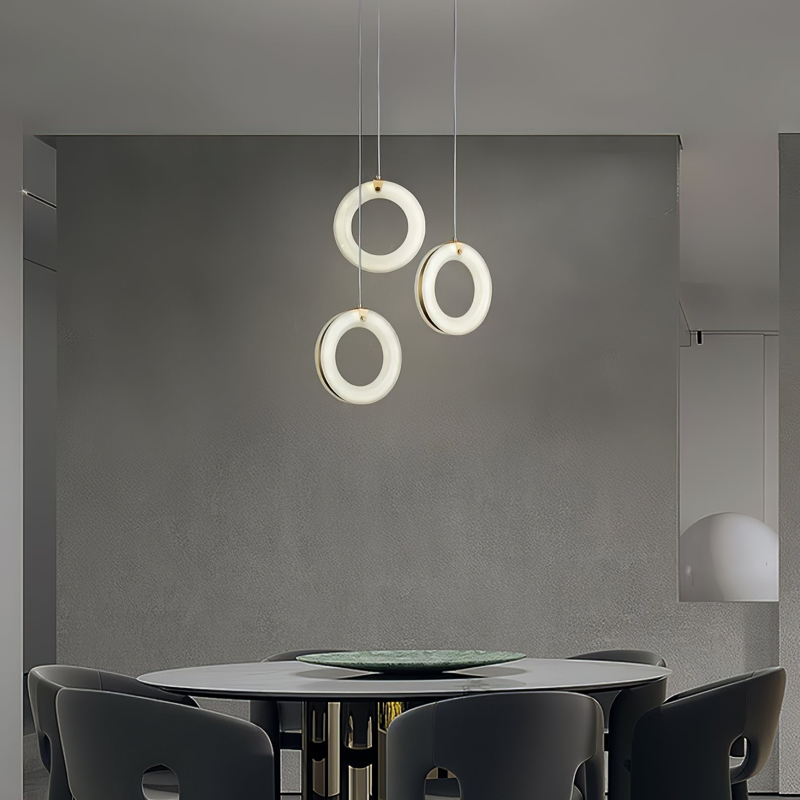 Orelia Alabaster Pendant Light-Neutral Decor