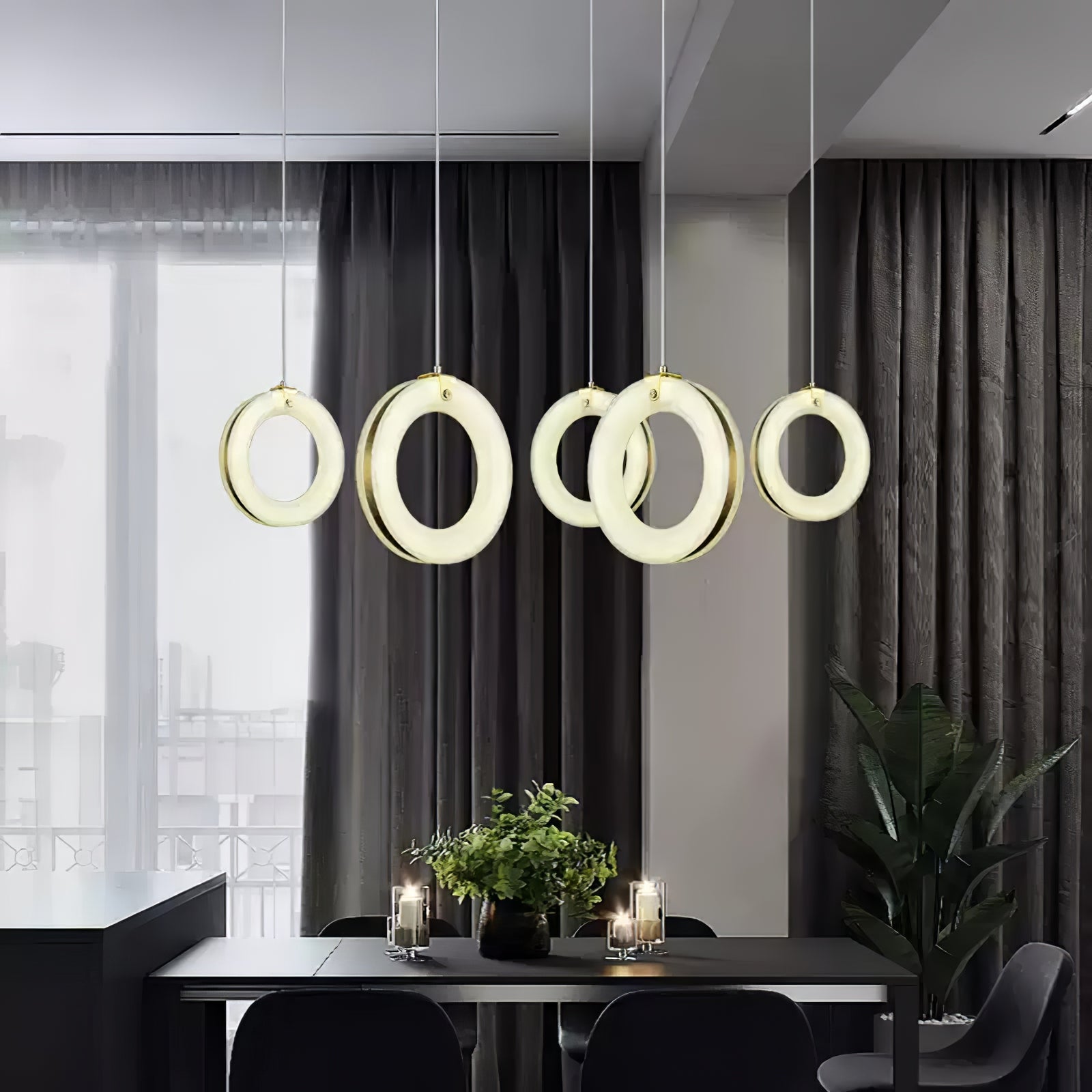 Orelia Alabaster Pendant Light-Neutral Decor