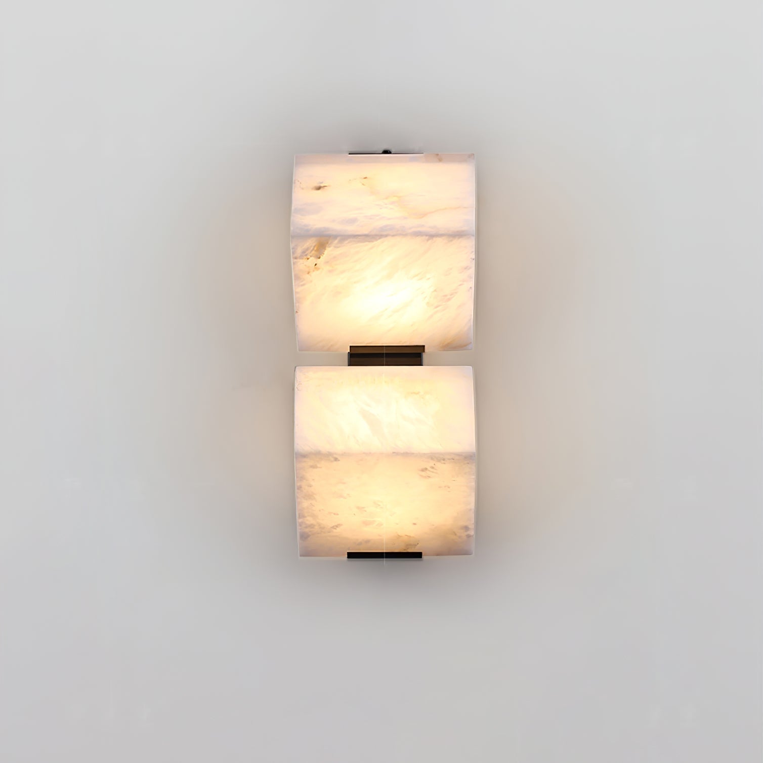 Orien Alabaster Wall Light-Neutral Decor