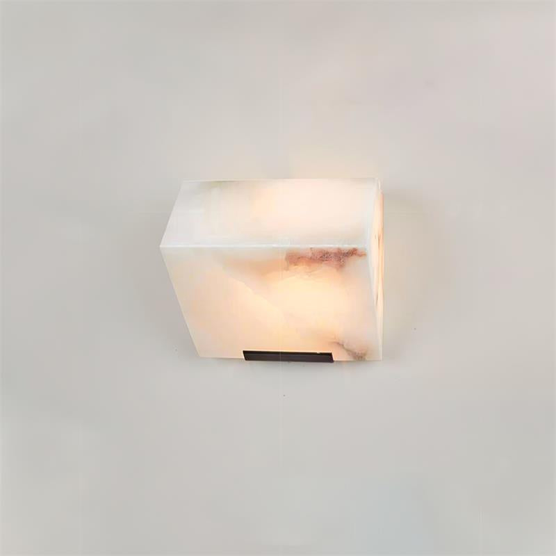 Qvistuvyn  Metal Alabaster Wall Lamp