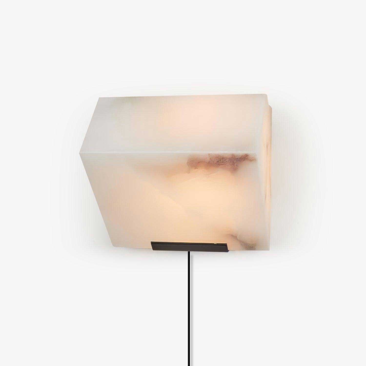 Dione Alabaster Wall Lamp-Neutral Decor