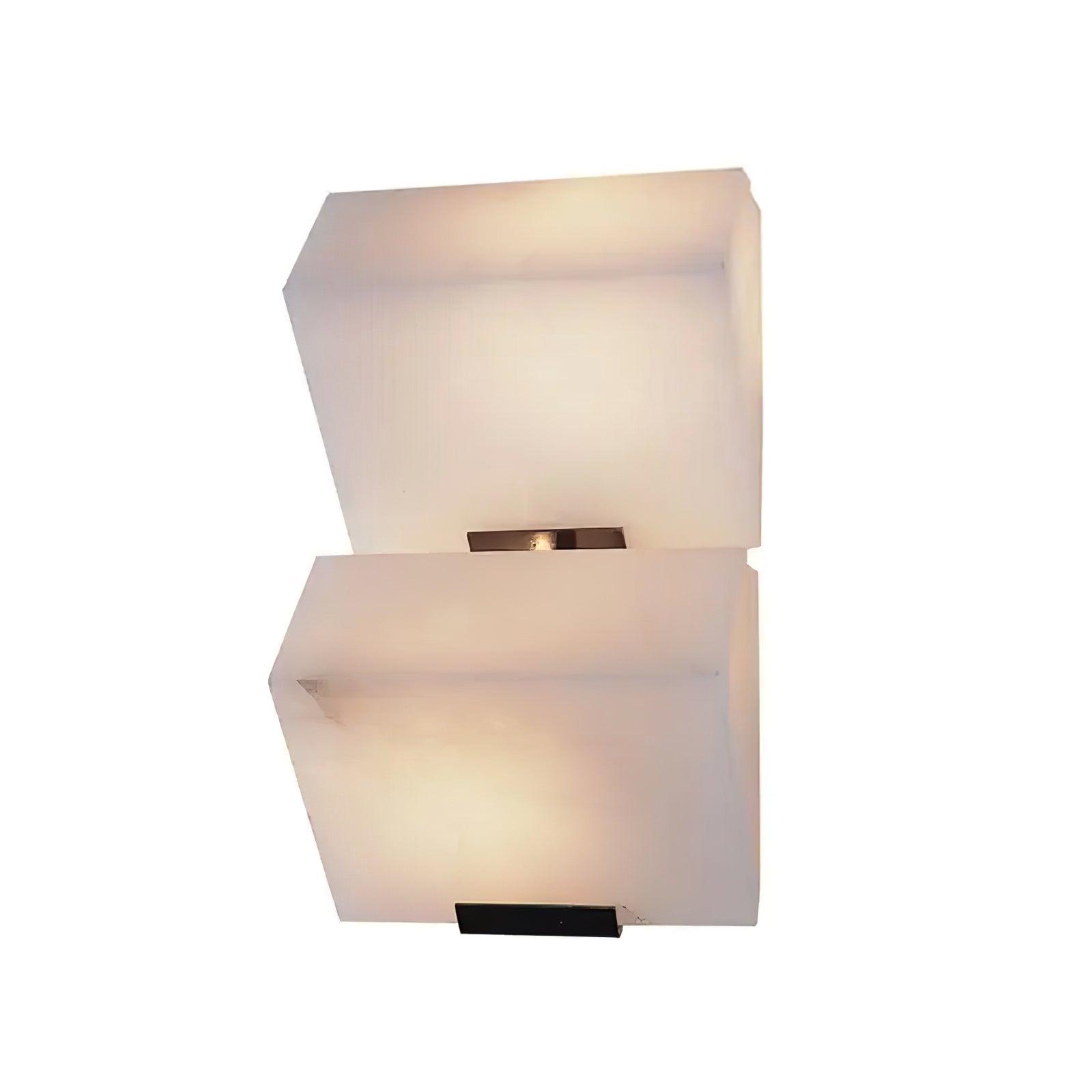 Orien Alabaster Wall Light-Neutral Decor