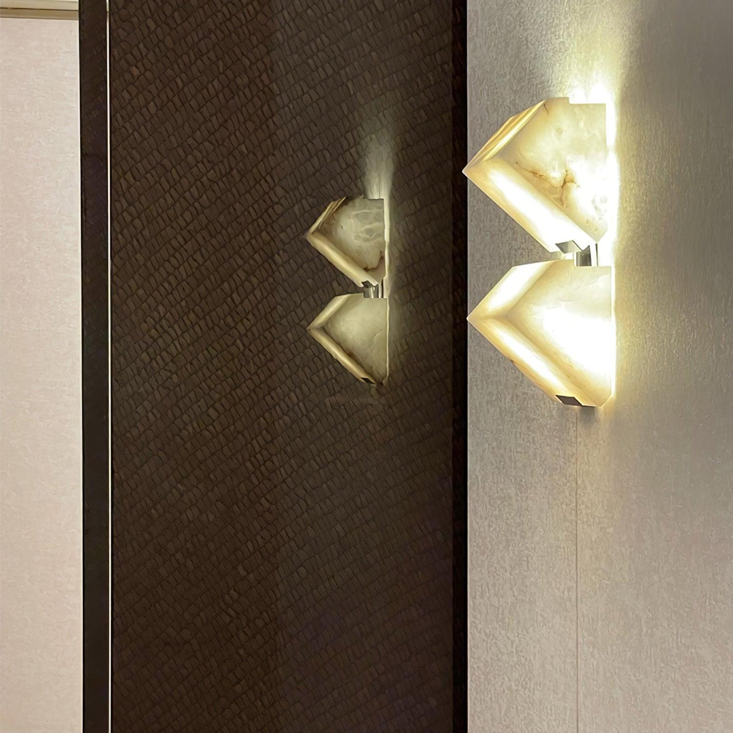Dione Alabaster Wall Lamp-Neutral Decor