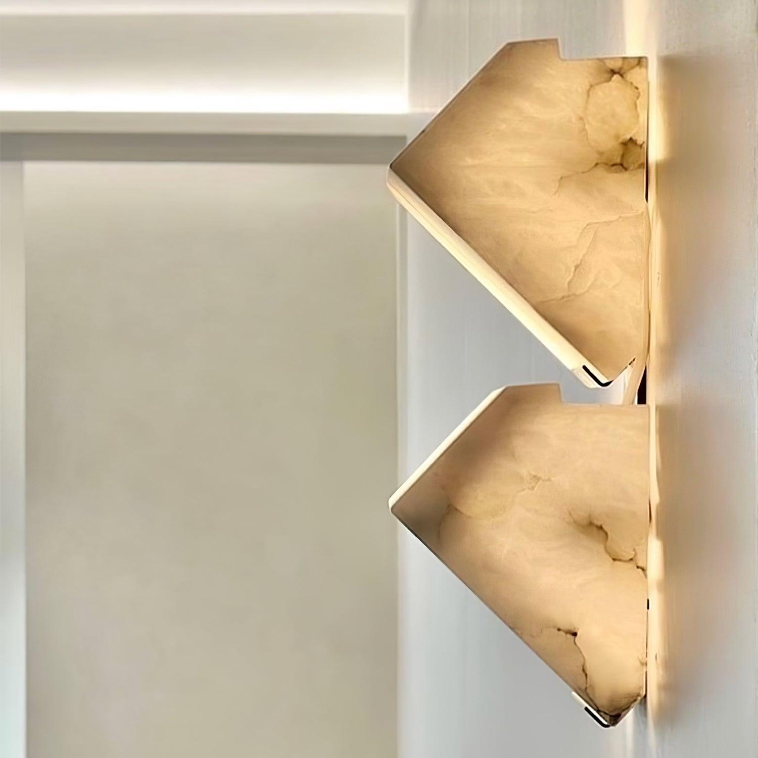 Dione Alabaster Wall Lamp-Neutral Decor
