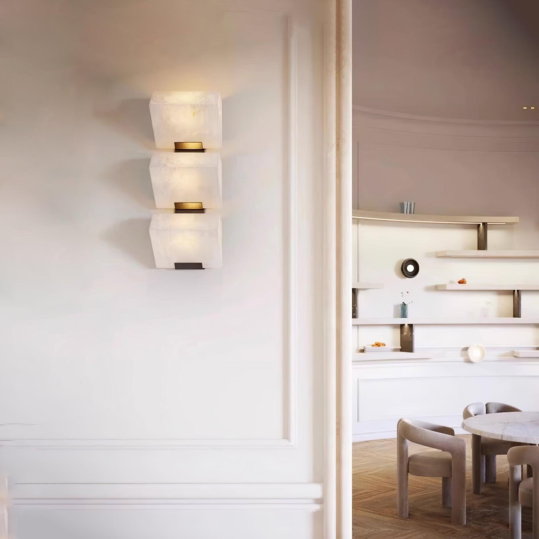Dione Alabaster Wall Lamp-Neutral Decor