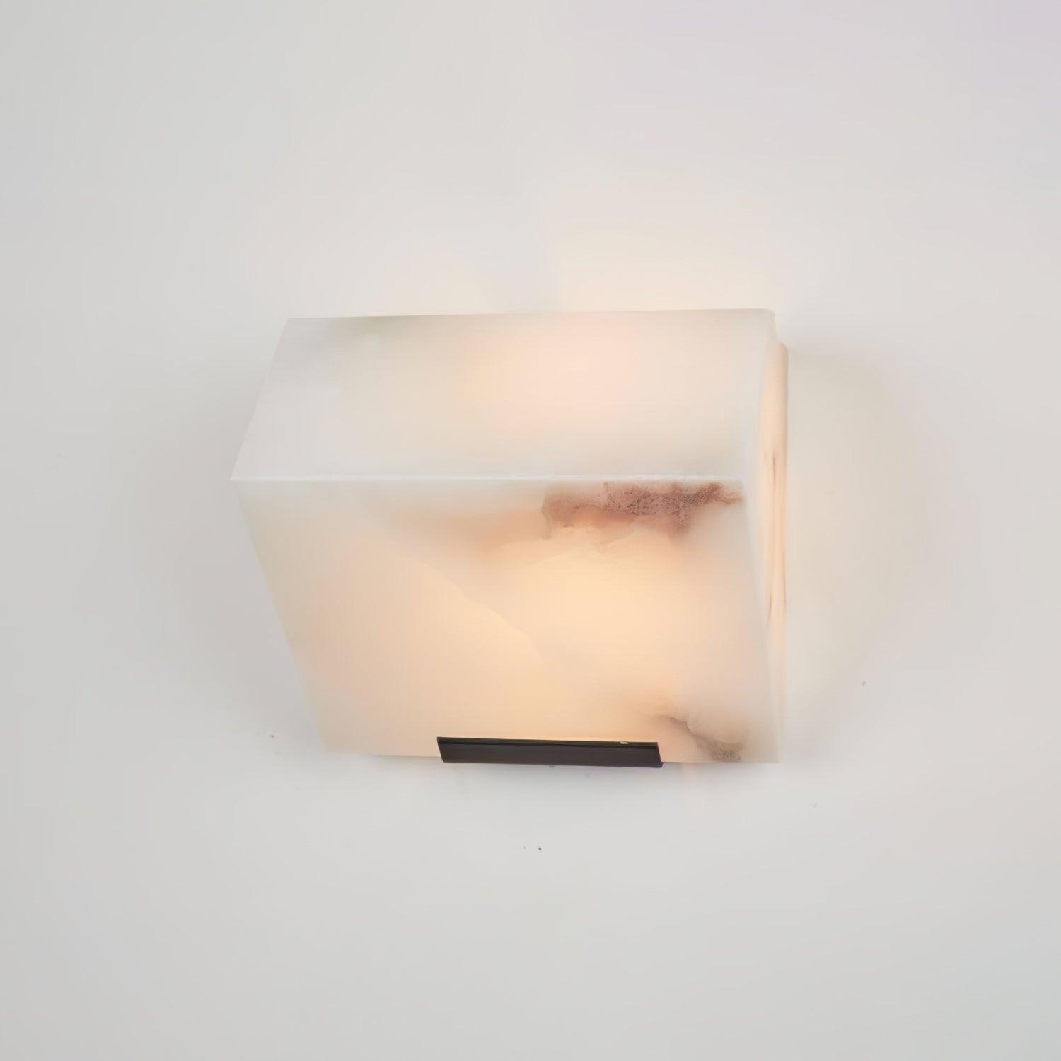 Petra Alabaster Wall Light-Neutral Decor