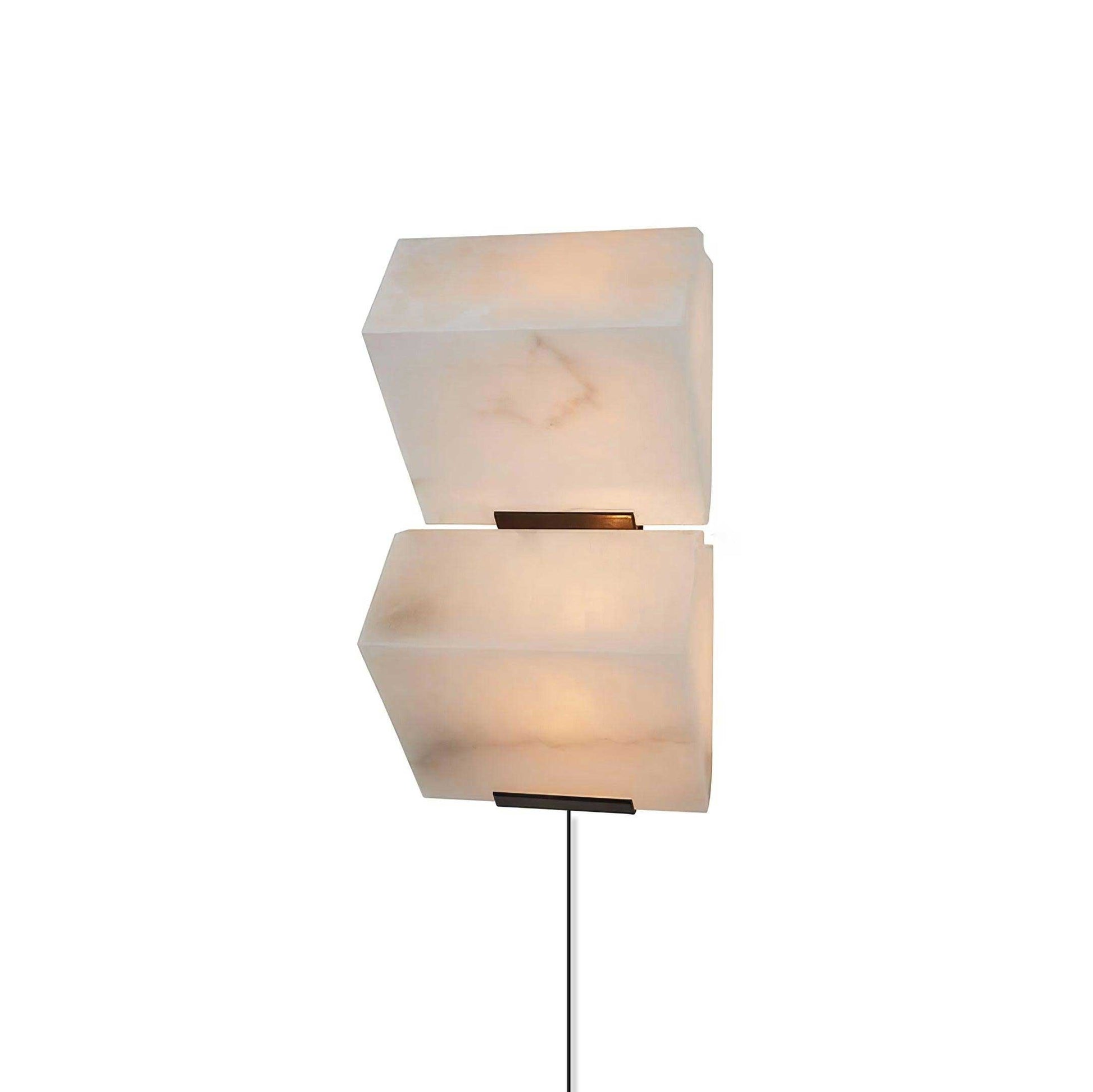 Dione Alabaster Wall Lamp-Neutral Decor
