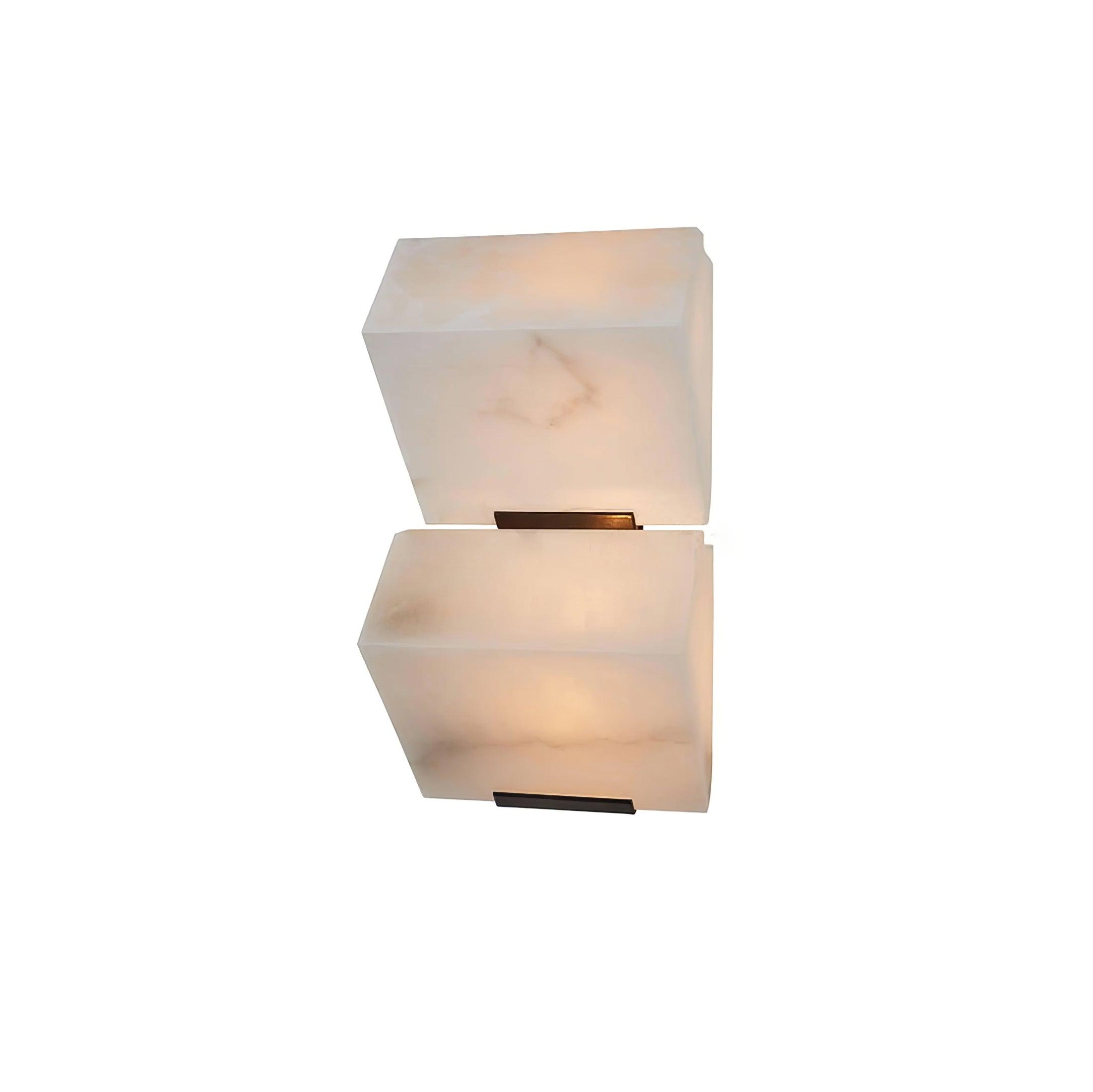 Petra Alabaster Wall Light-Neutral Decor