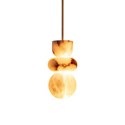 Lirex Modern Totem Alabaster Pendant Light-Neutral Decor
