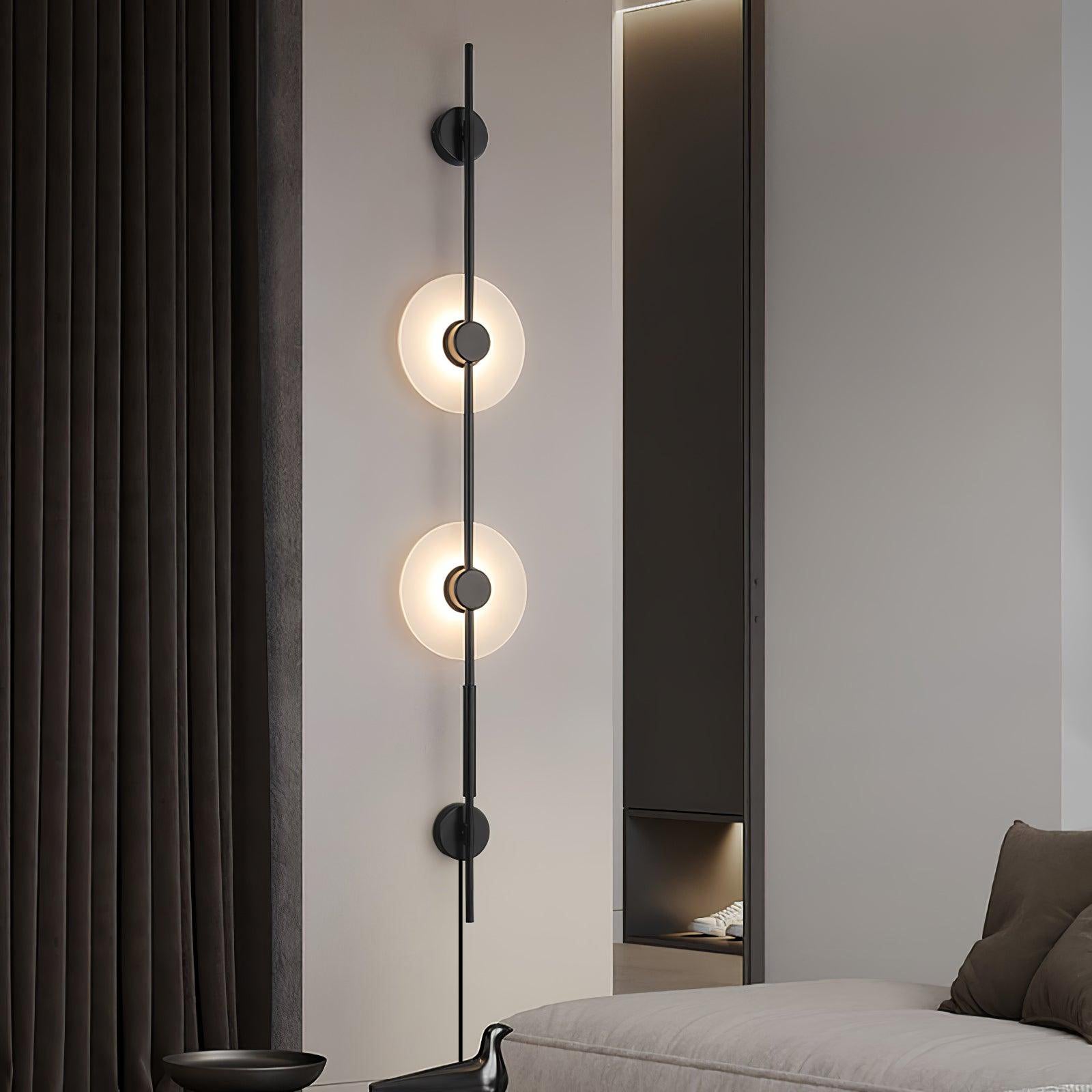 Edria Minimalist Alabaster Wall Light-Neutral Decor