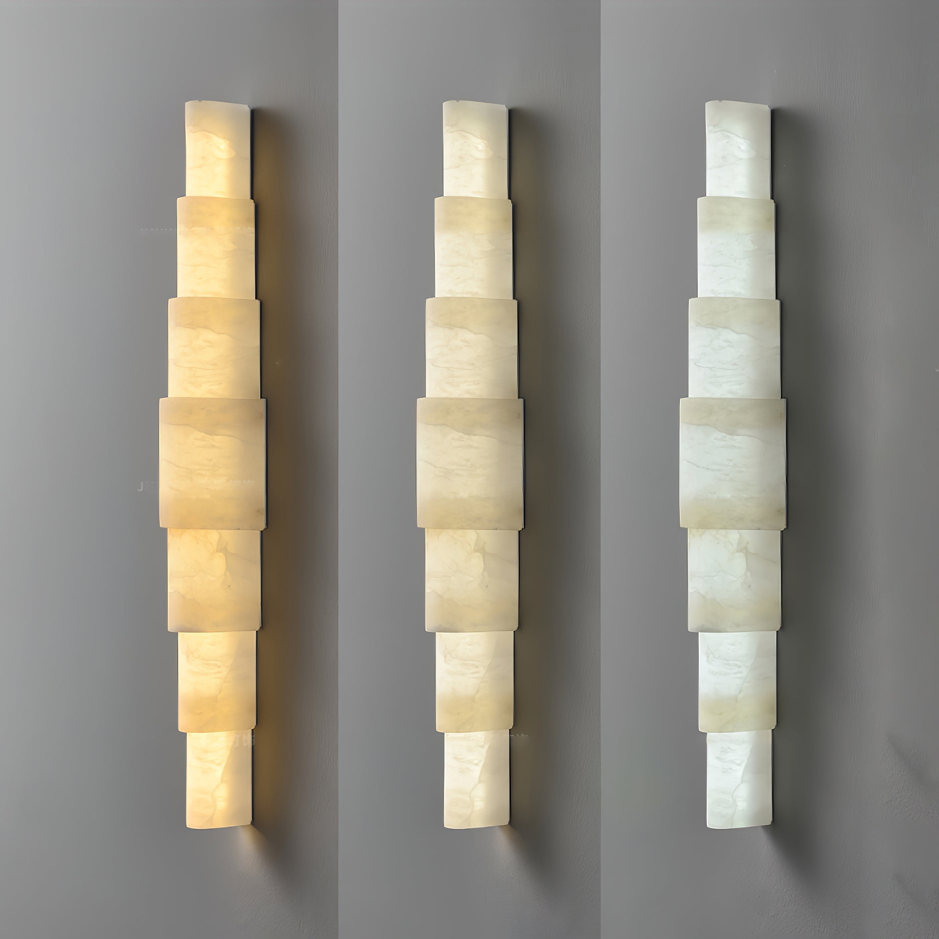 Raya Alabaster Wall Light-Neutral Decor