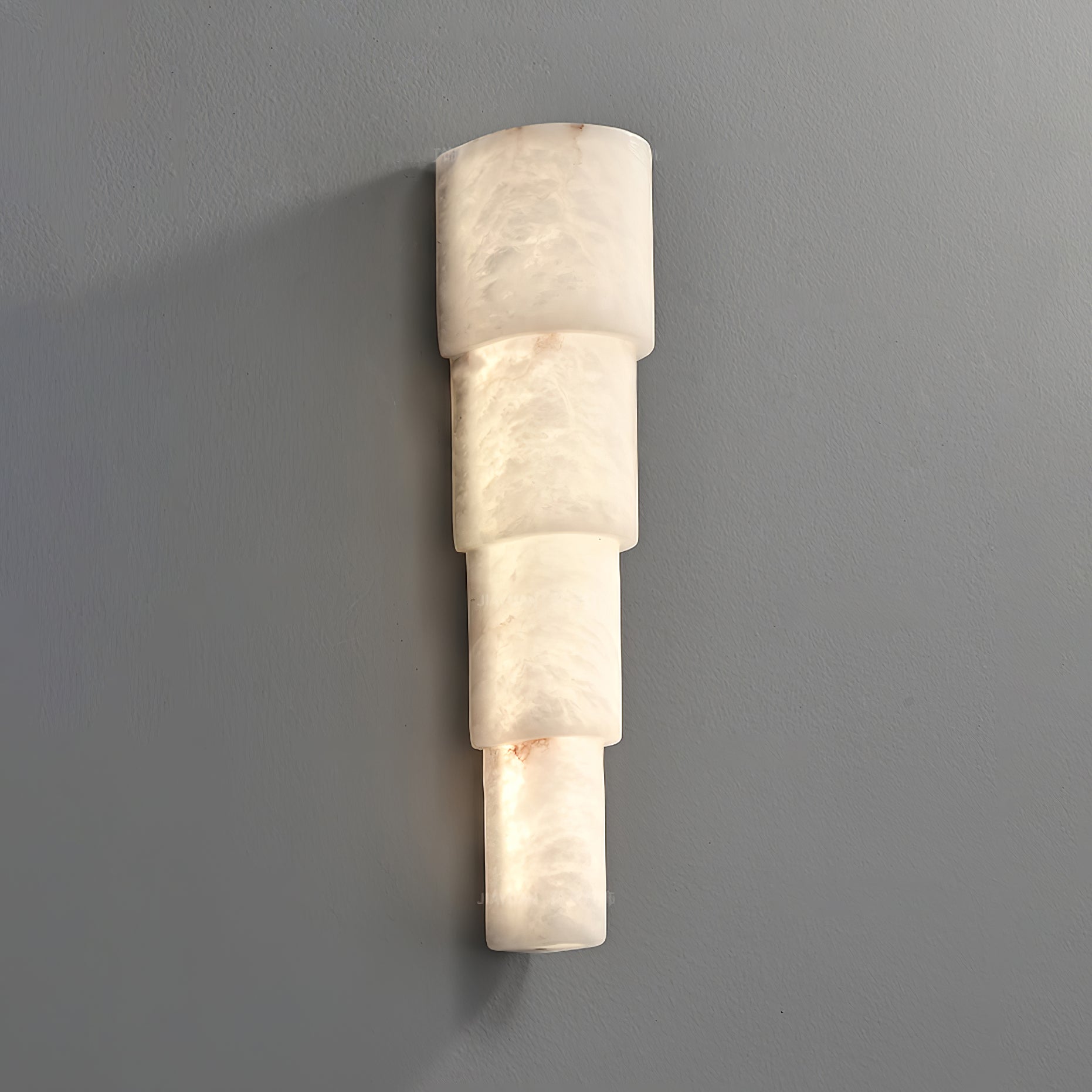 Raya Alabaster Wall Light-Neutral Decor
