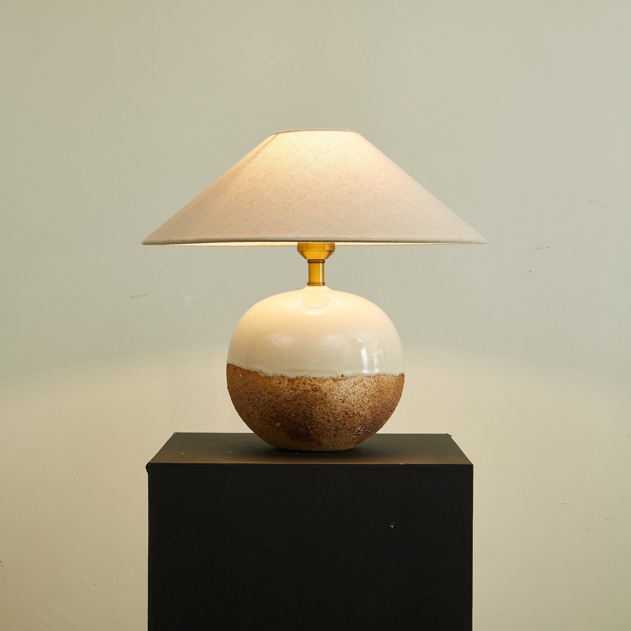 Dune Rustic Terra Table Lamp-Neutral Decor