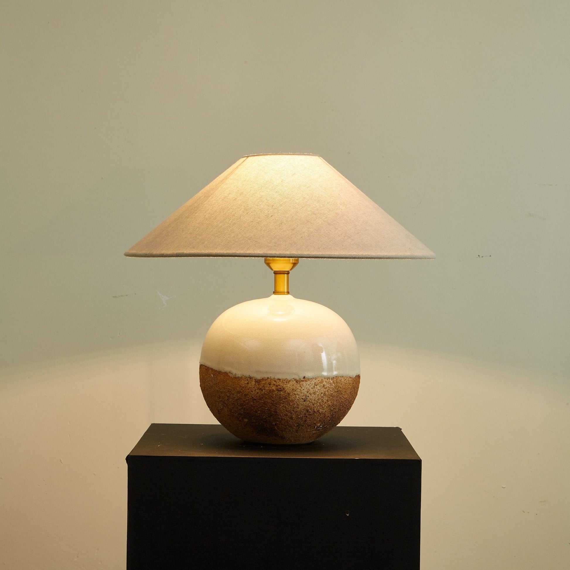 Dune Rustic Terra Table Lamp-Neutral Decor