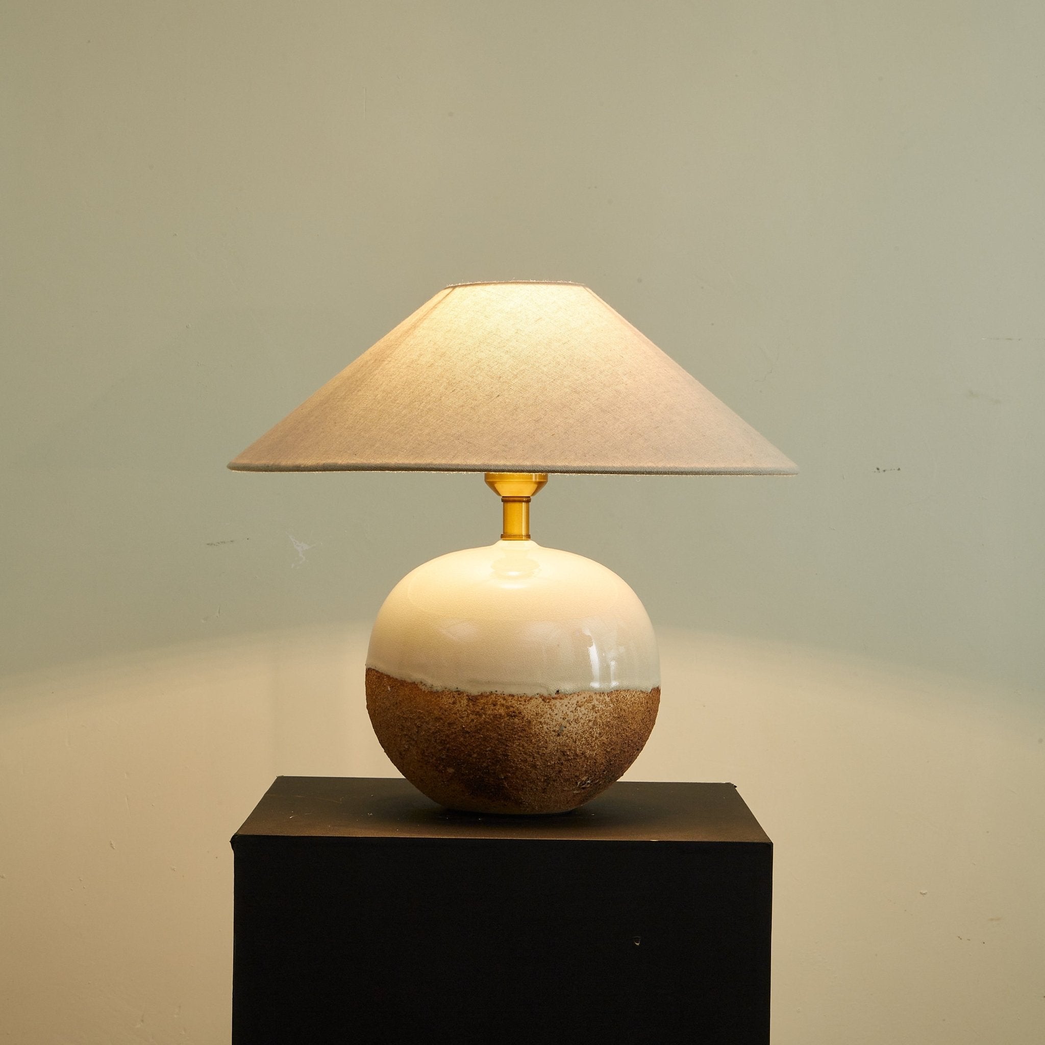 Dune Rustic Terra Table Lamp-Neutral Decor