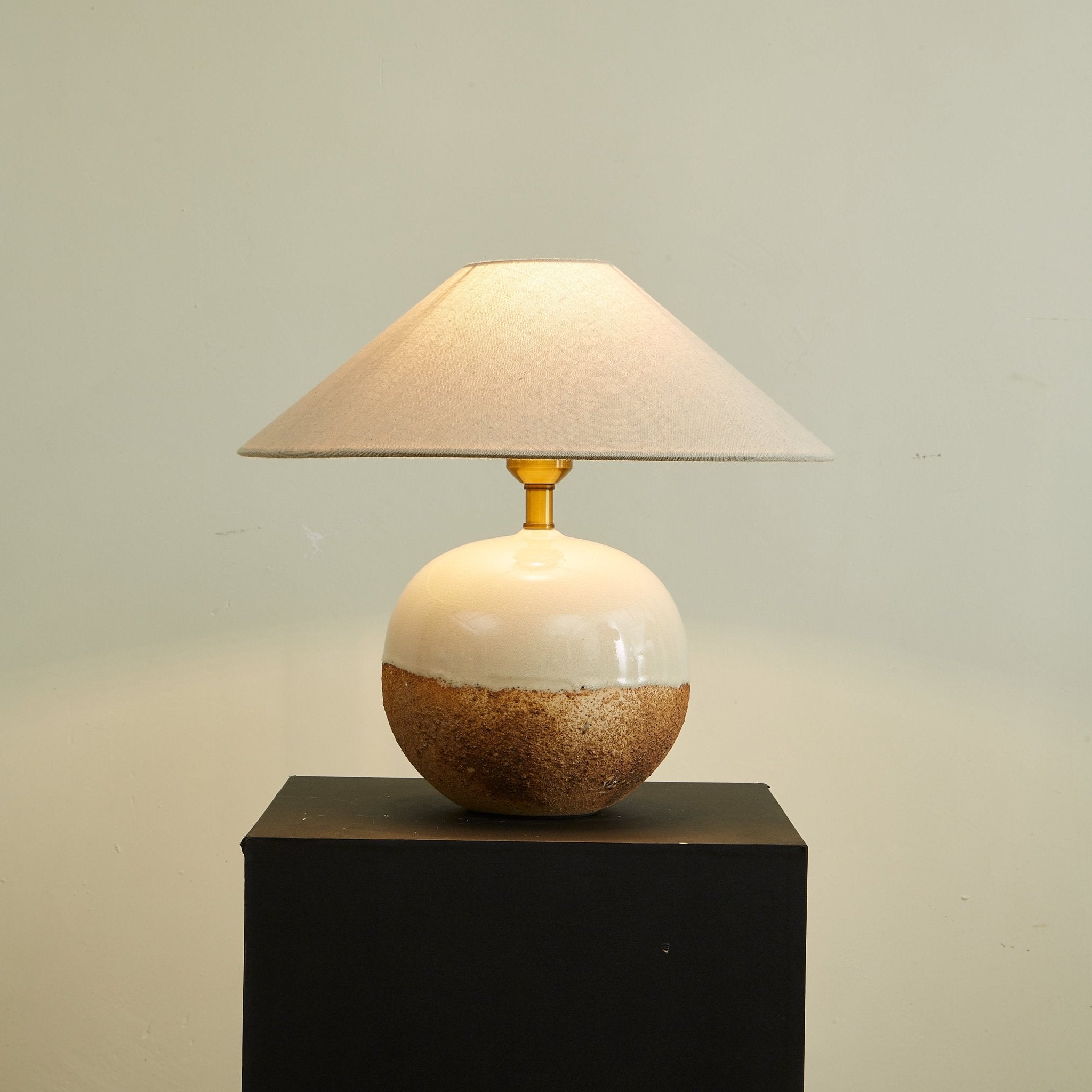 Dune Rustic Terra Table Lamp-Neutral Decor