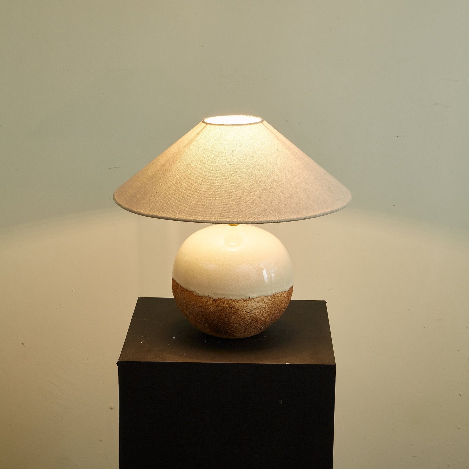 Dune Rustic Terra Table Lamp-Neutral Decor