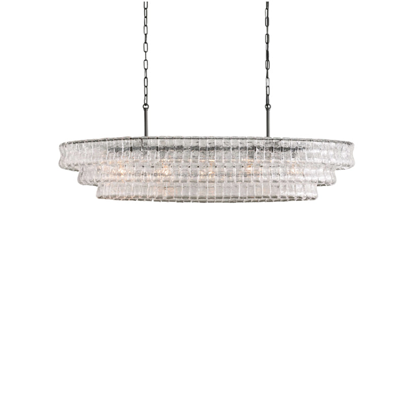 The smallest size of the Albano Chandelier, perfect for smaller spaces.