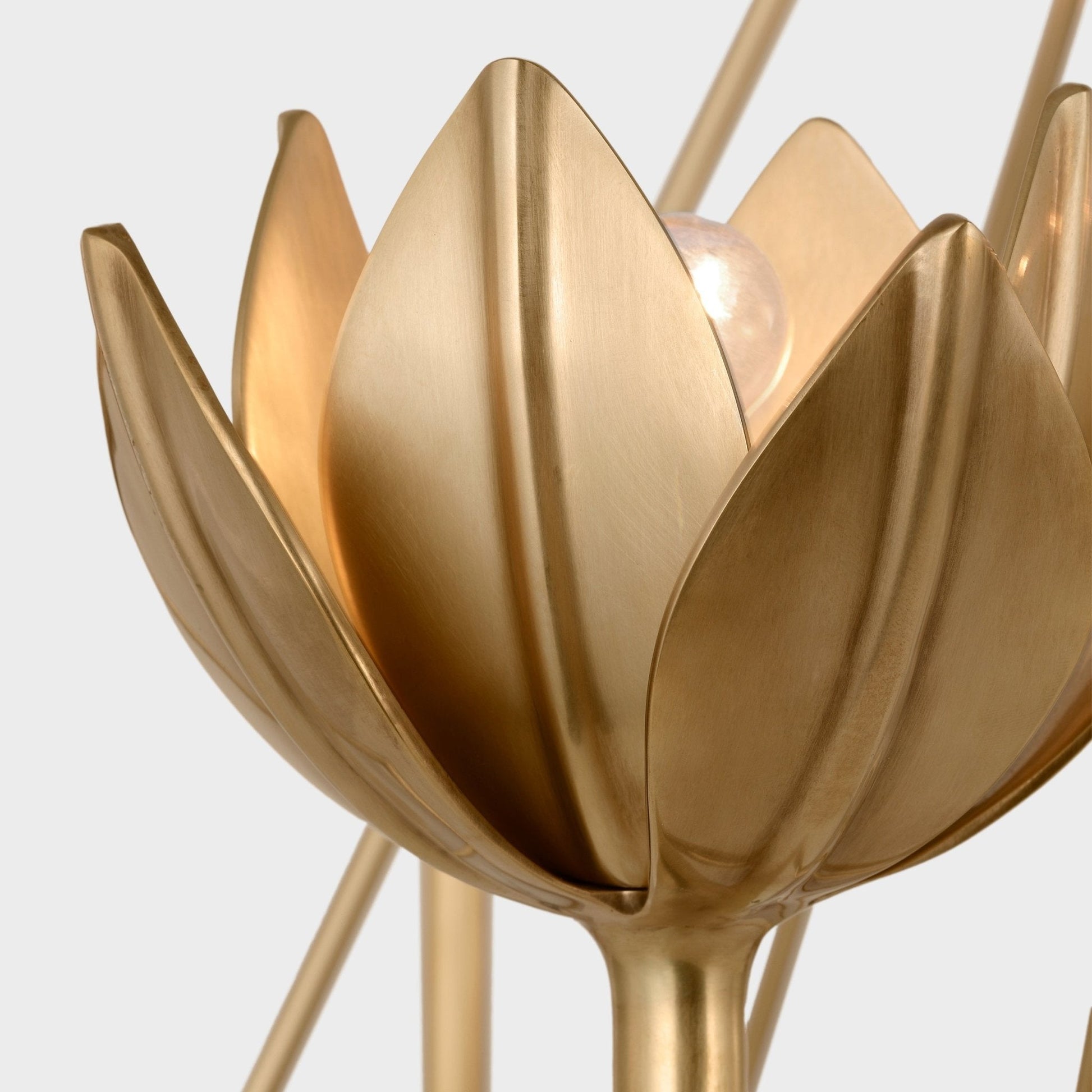 Ulmaris Floral Chandelier-Neutral Decor