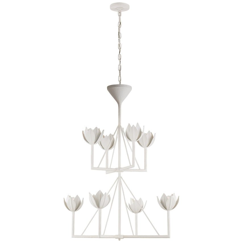 Ulmaris Floral Chandelier-Neutral Decor