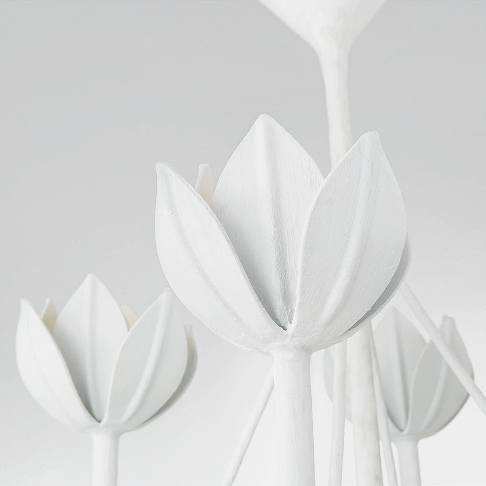 Ulmaris Floral Chandelier-Neutral Decor