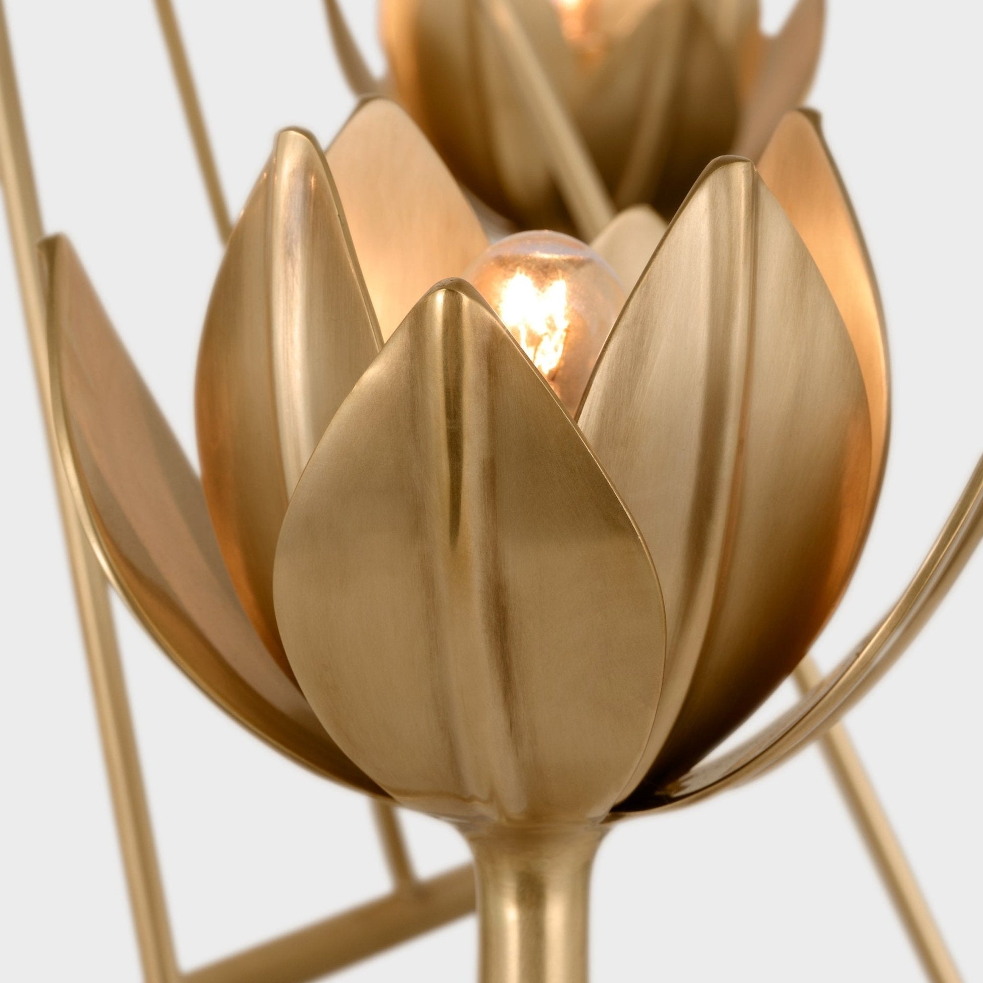 Ulmaris Floral Chandelier-Neutral Decor