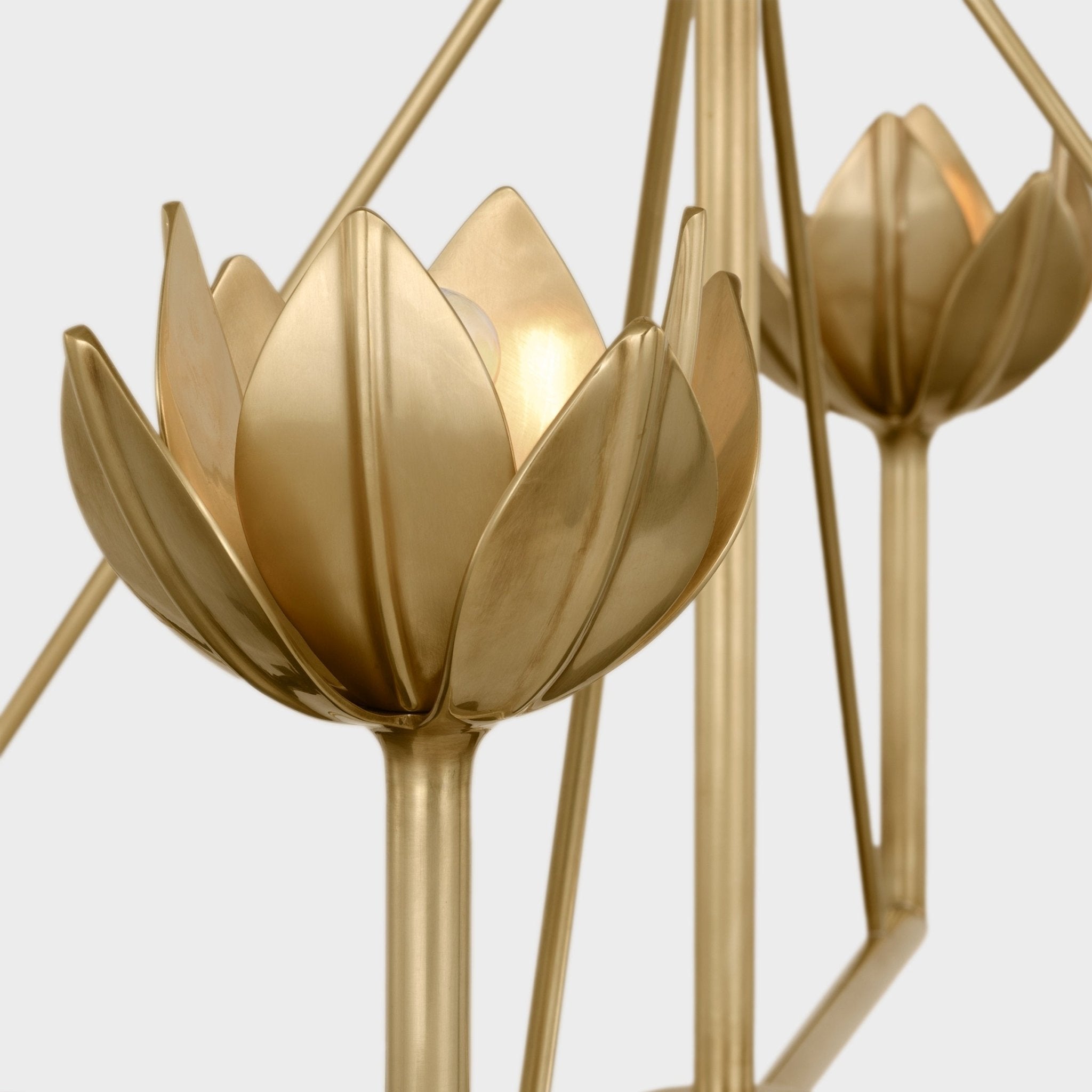 Ulmaris Floral Chandelier-Neutral Decor