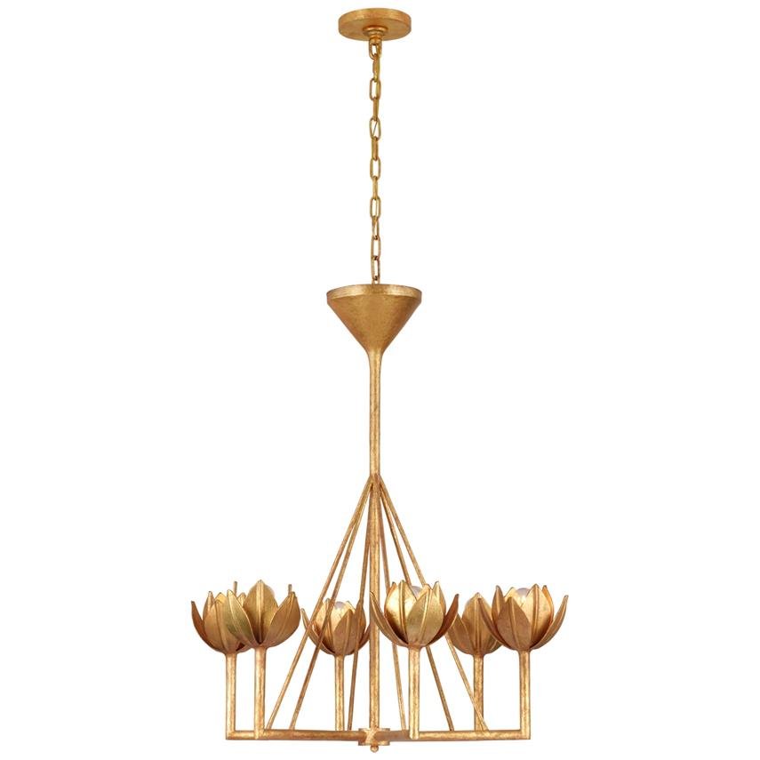 Ulmaris Floral Chandelier-Neutral Decor