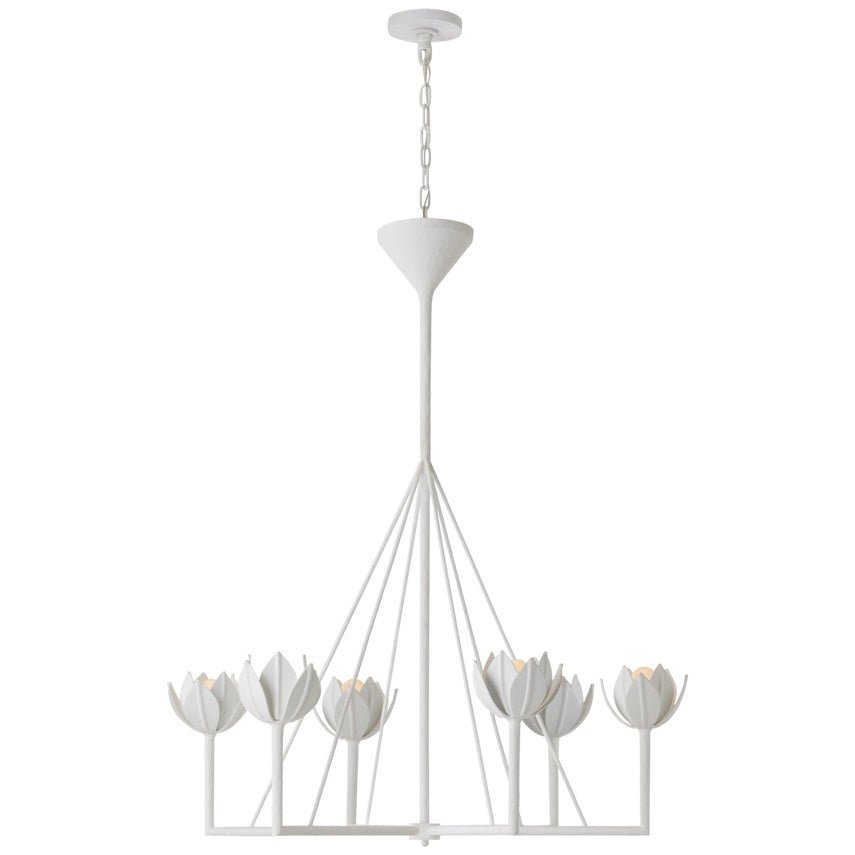Ulmaris Floral Chandelier-Neutral Decor
