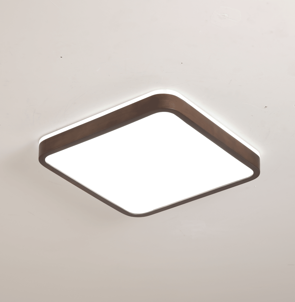 Alder Frame Ceiling Lamp-Neutral Decor