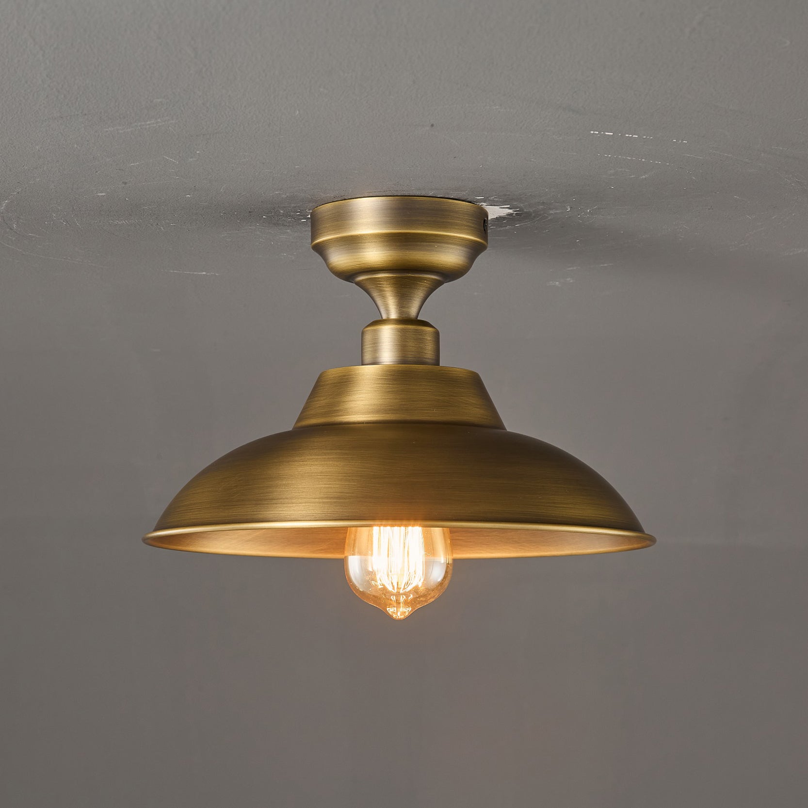 Aldorno Ceiling Lamp in a minimalist entryway.
