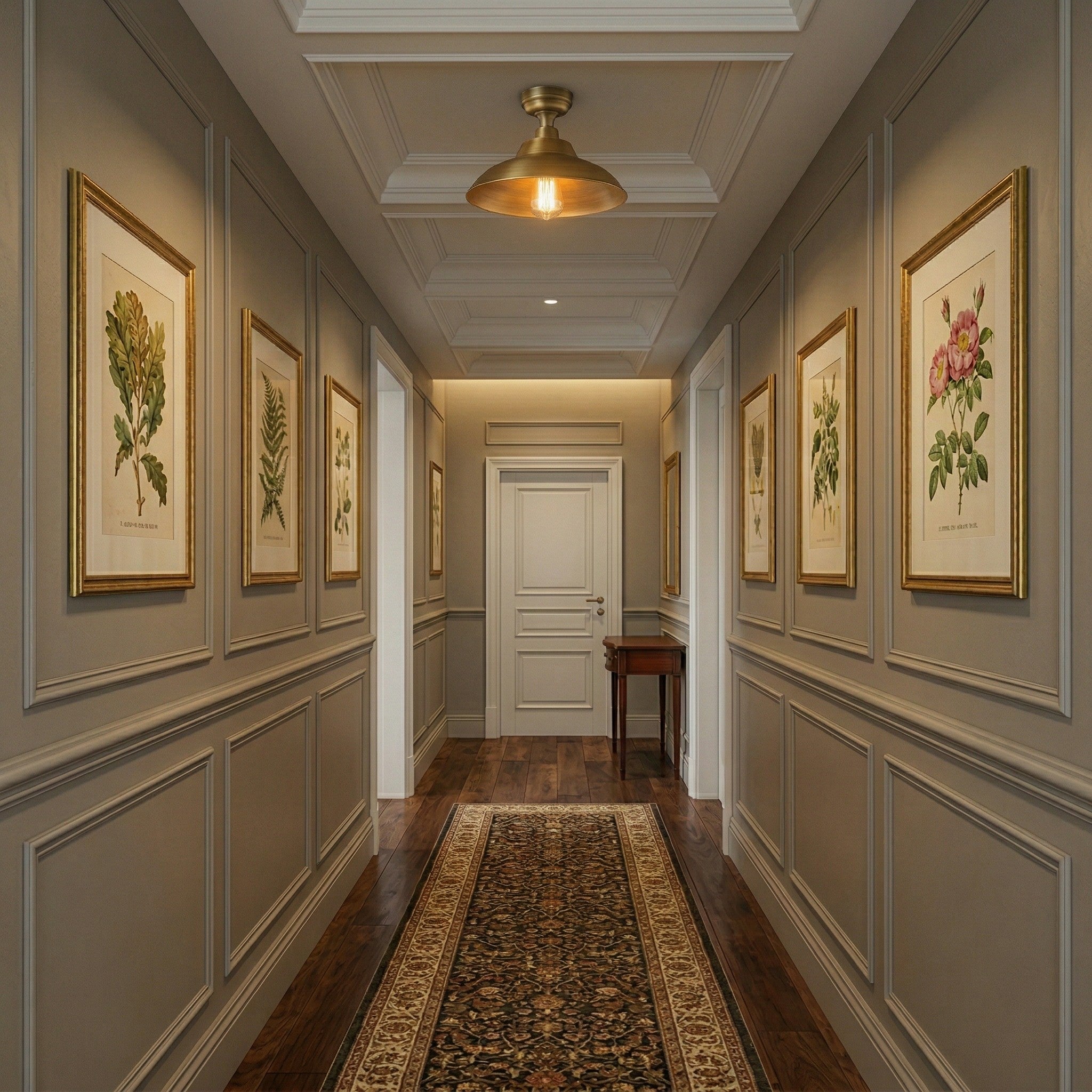 Aldorno Ceiling Lamp shown against a white ceiling.
