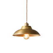 Aldorno Pendant Lamp in antique brass finish.