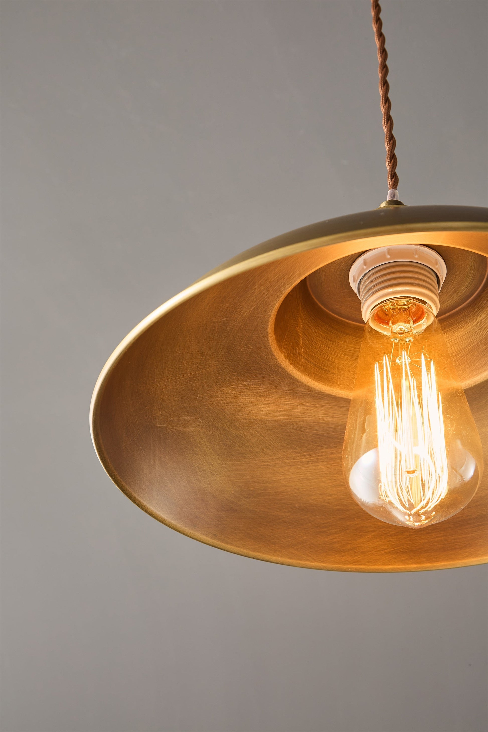 Aldorno Pendant Lamp hanging in a stylish entryway.