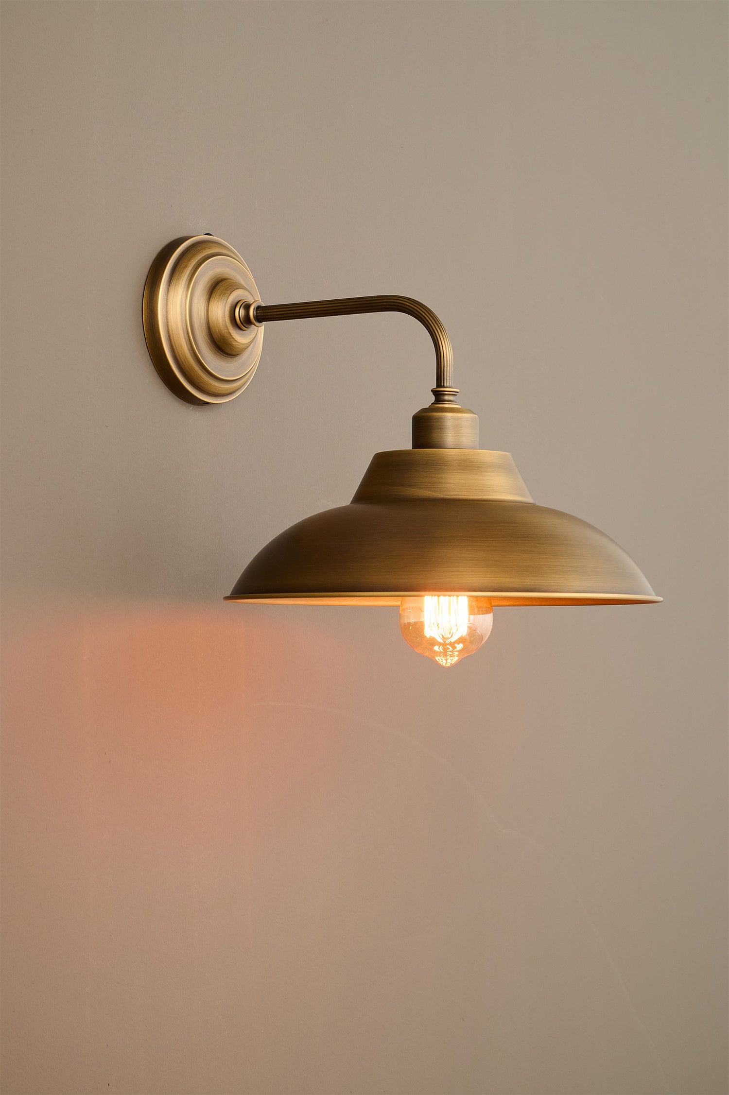 Product shot of the Aldorno Wall Sconce on a white background.