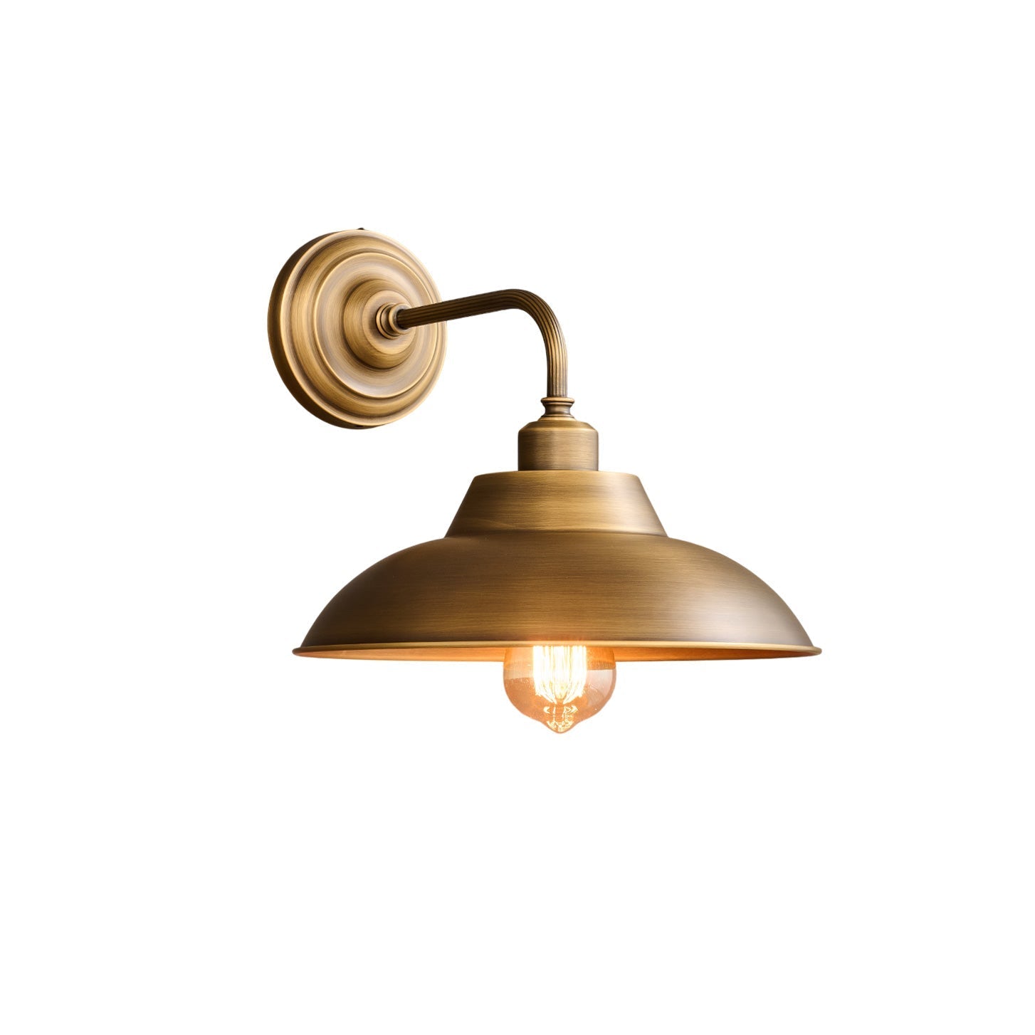 Aldorno Wall Sconce in a commercial space like a cafe or boutique.