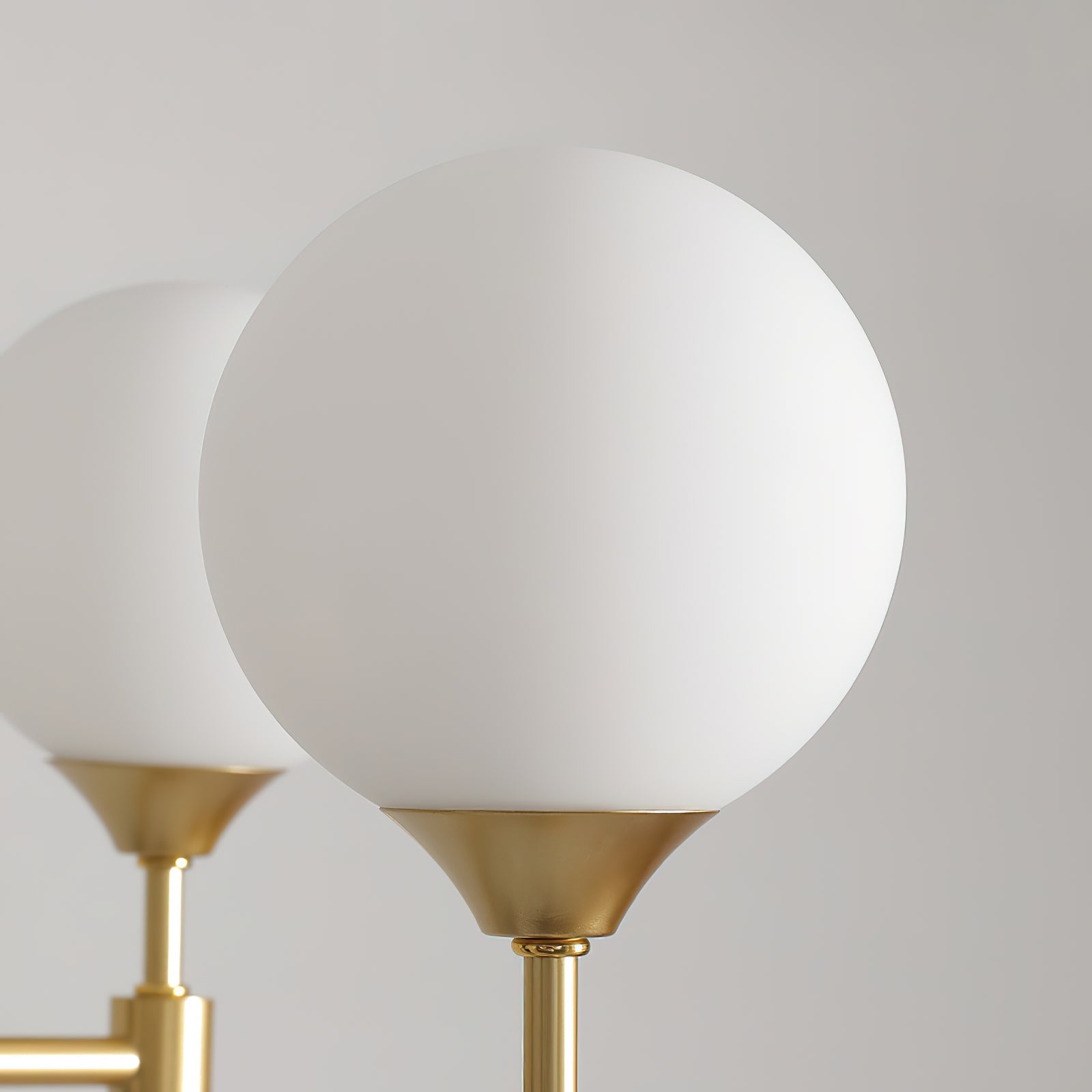 Solara Elegant Glass Chandelier-Neutral Decor