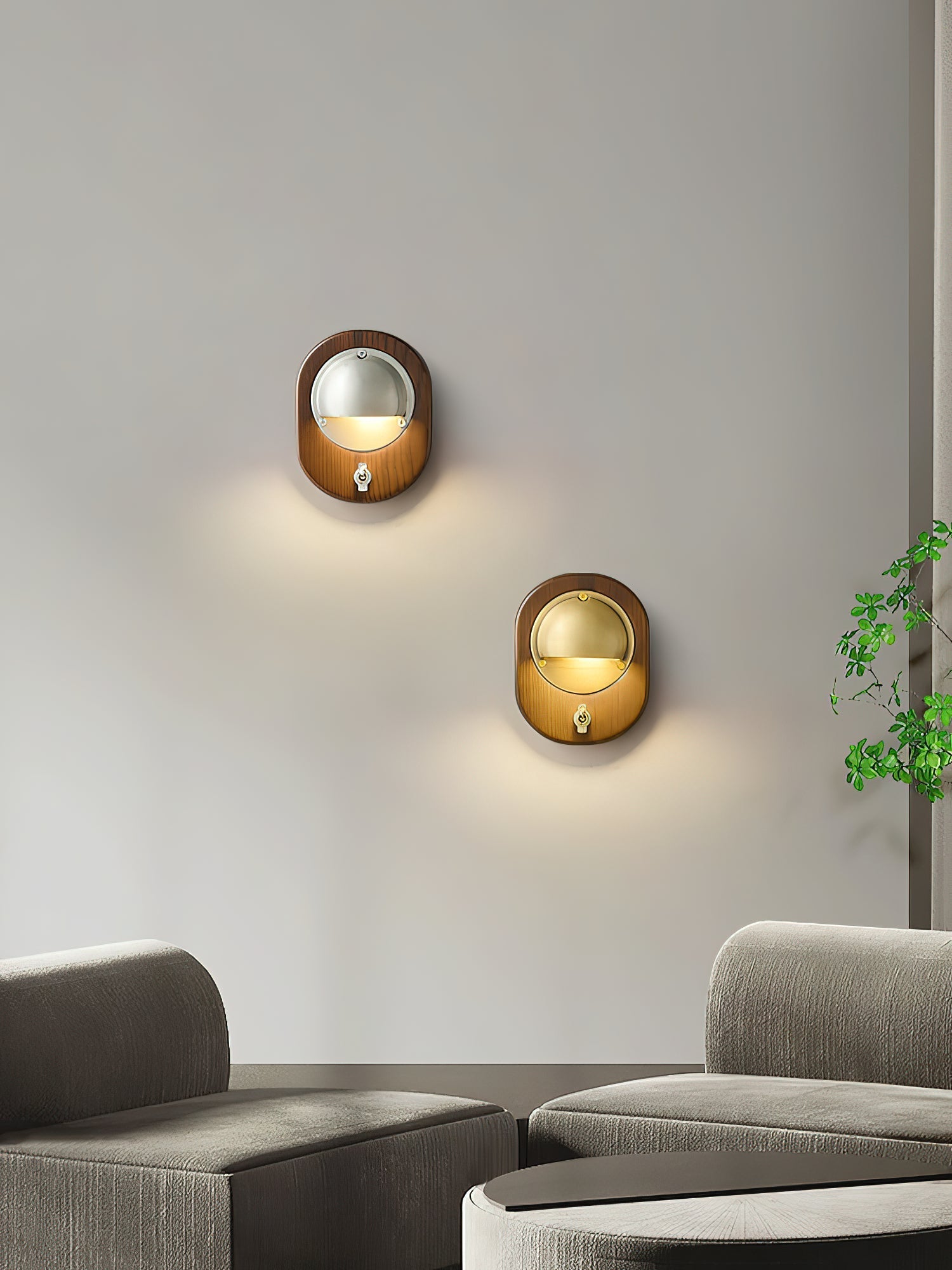 Alfi Wall Lamp in a hallway setting.