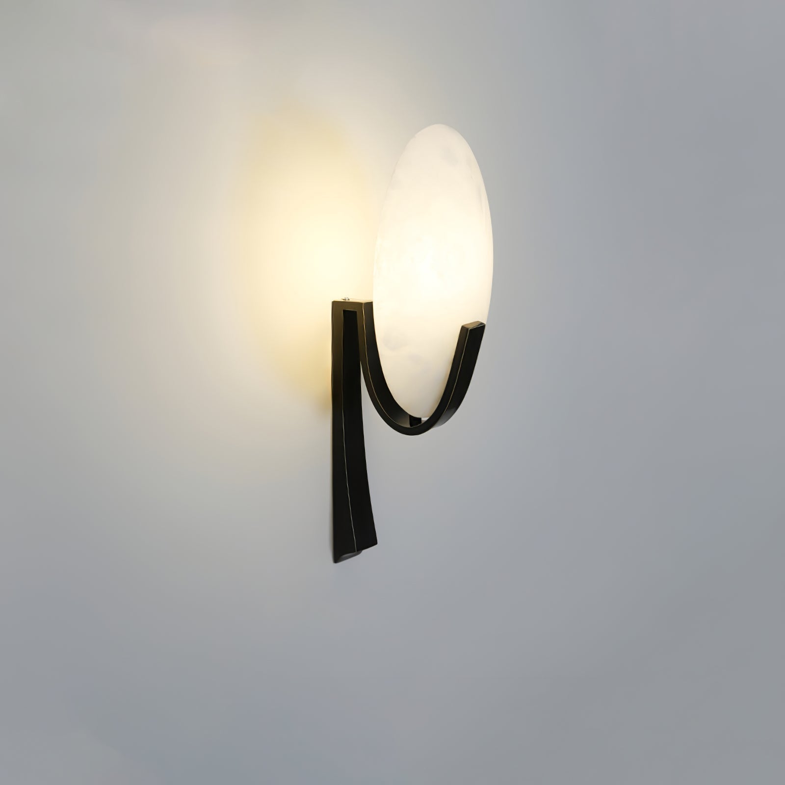 Selene Modern Alabaster Wall Lamp-Neutral Decor