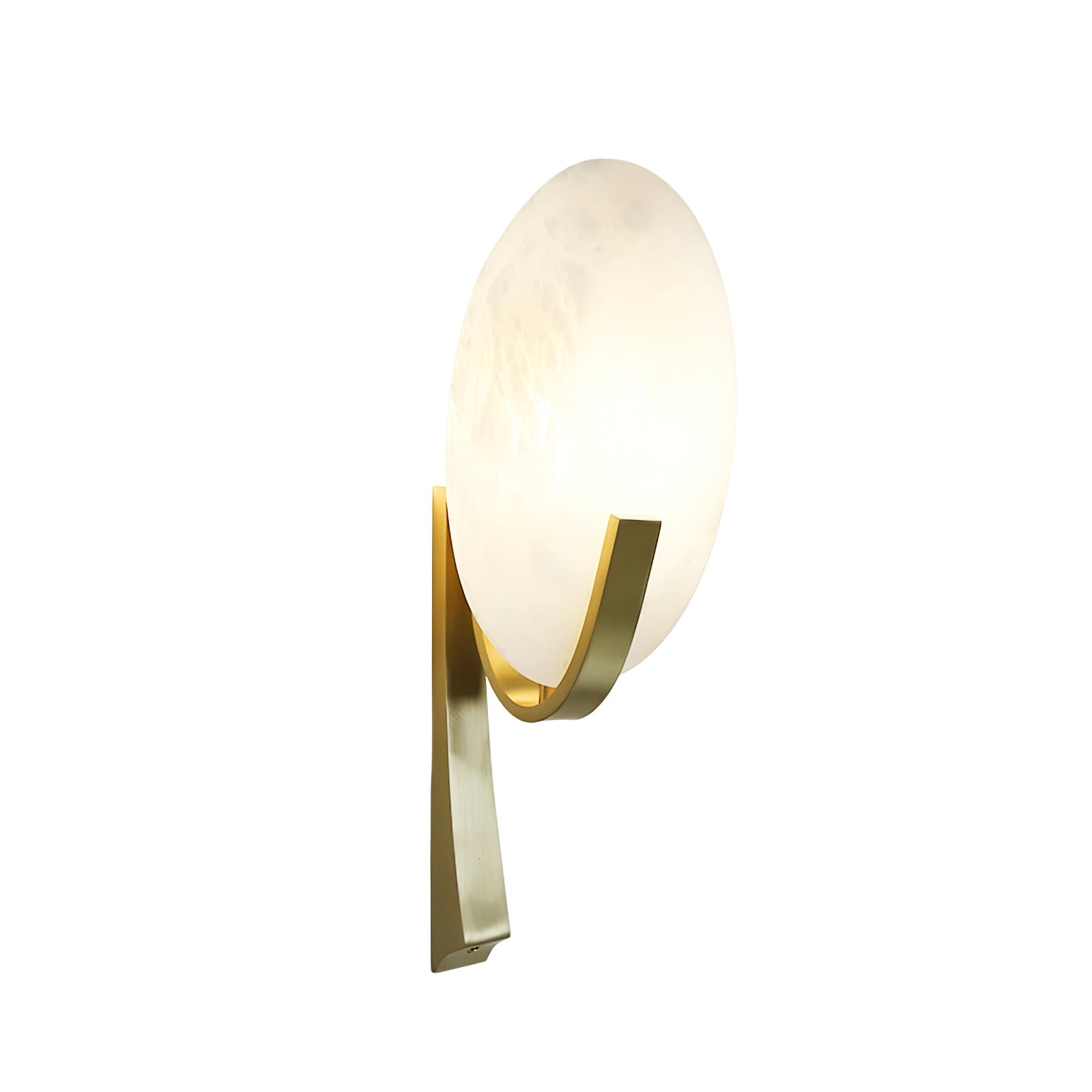 Selene Modern Alabaster Wall Lamp-Neutral Decor
