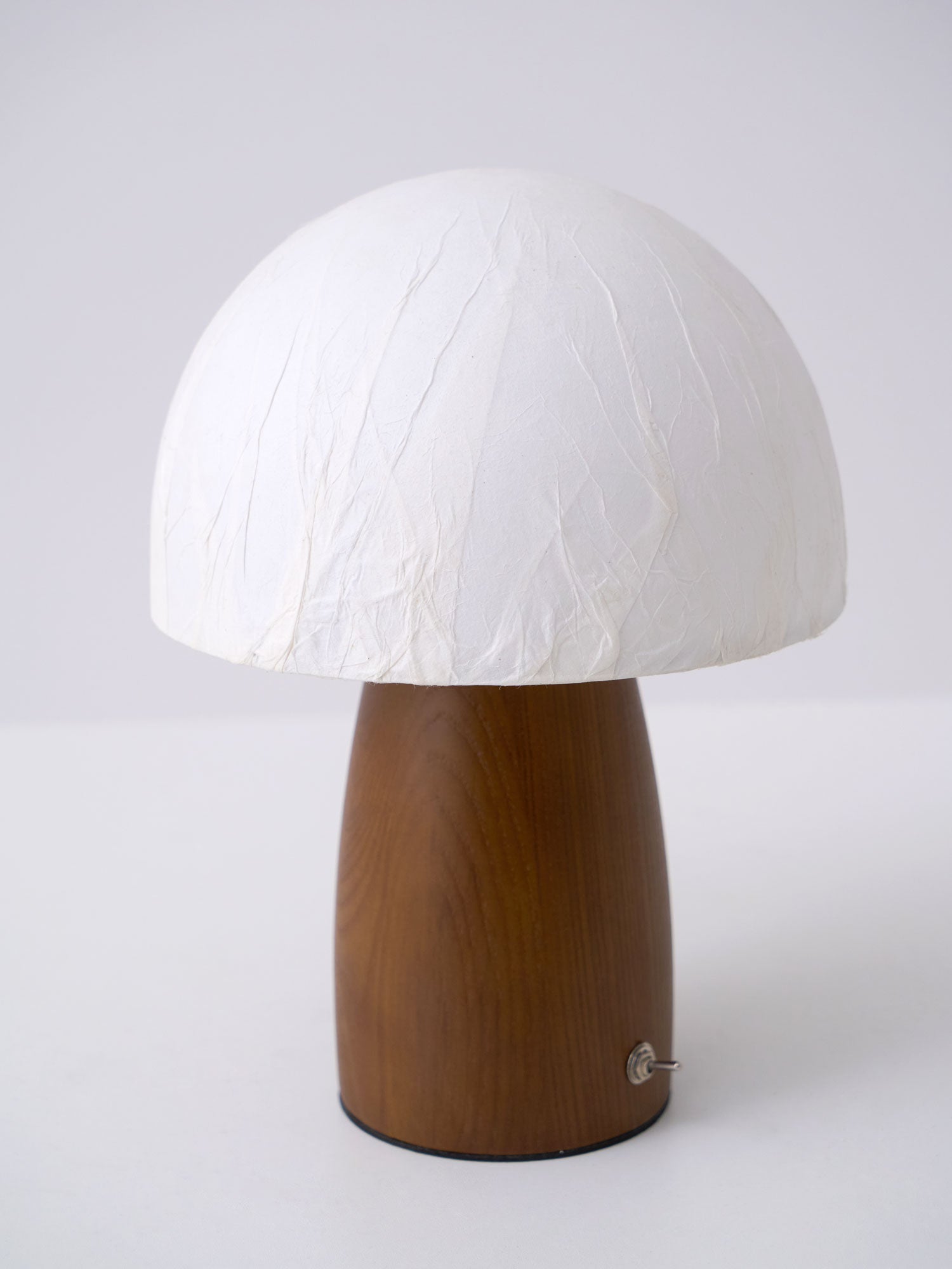 Nimbus Wood & Fabric Table Lamp-Neutral Decor